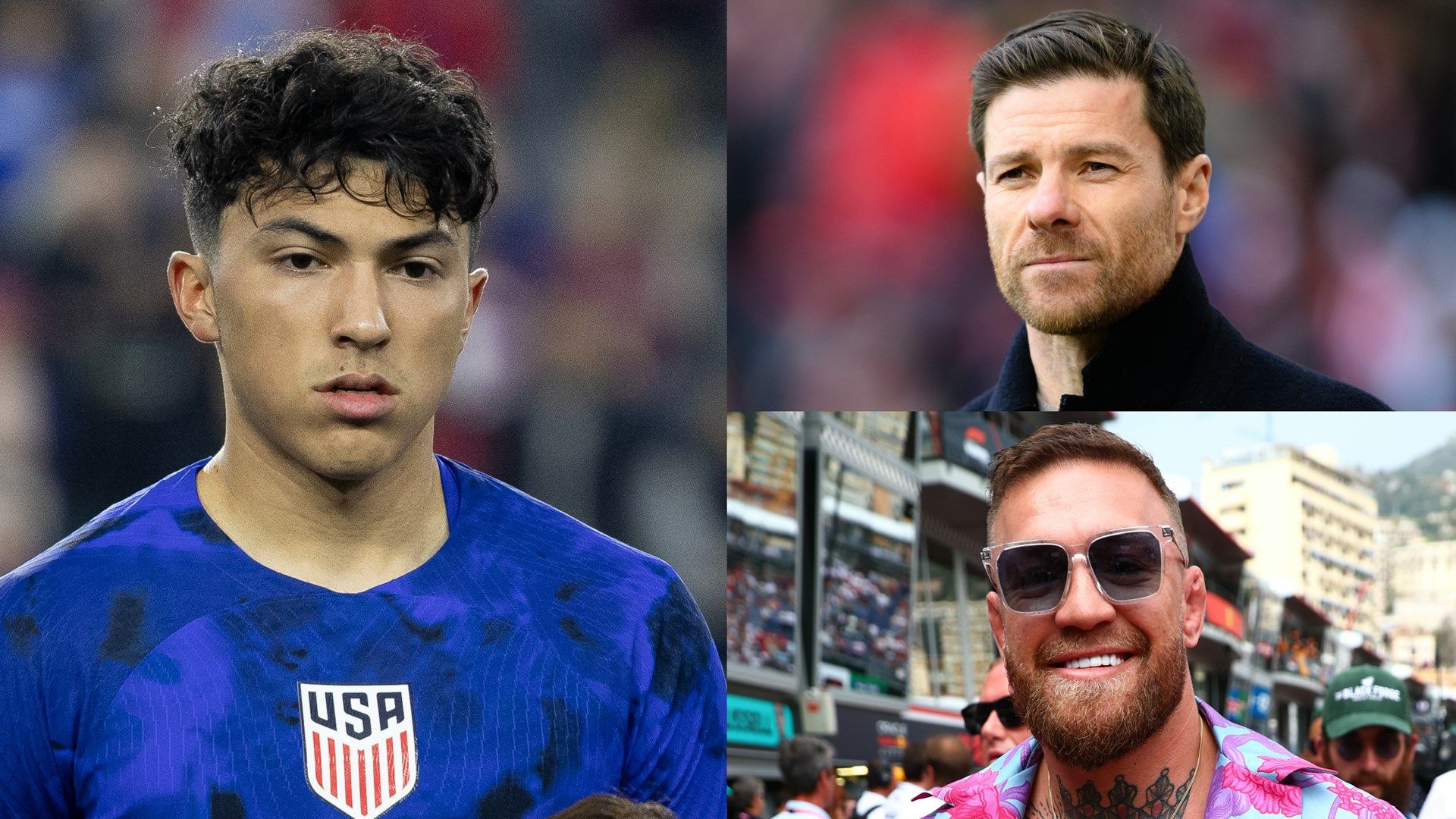 Jonathan Gomez Xabi Alonso Conor McGregor GFX