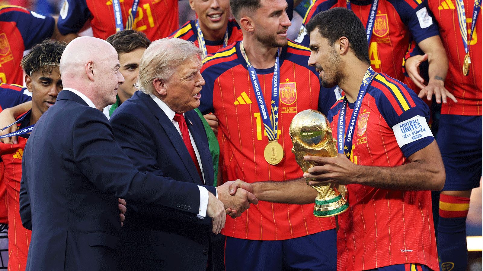 Gianni Infantino Donald Trump Rodri