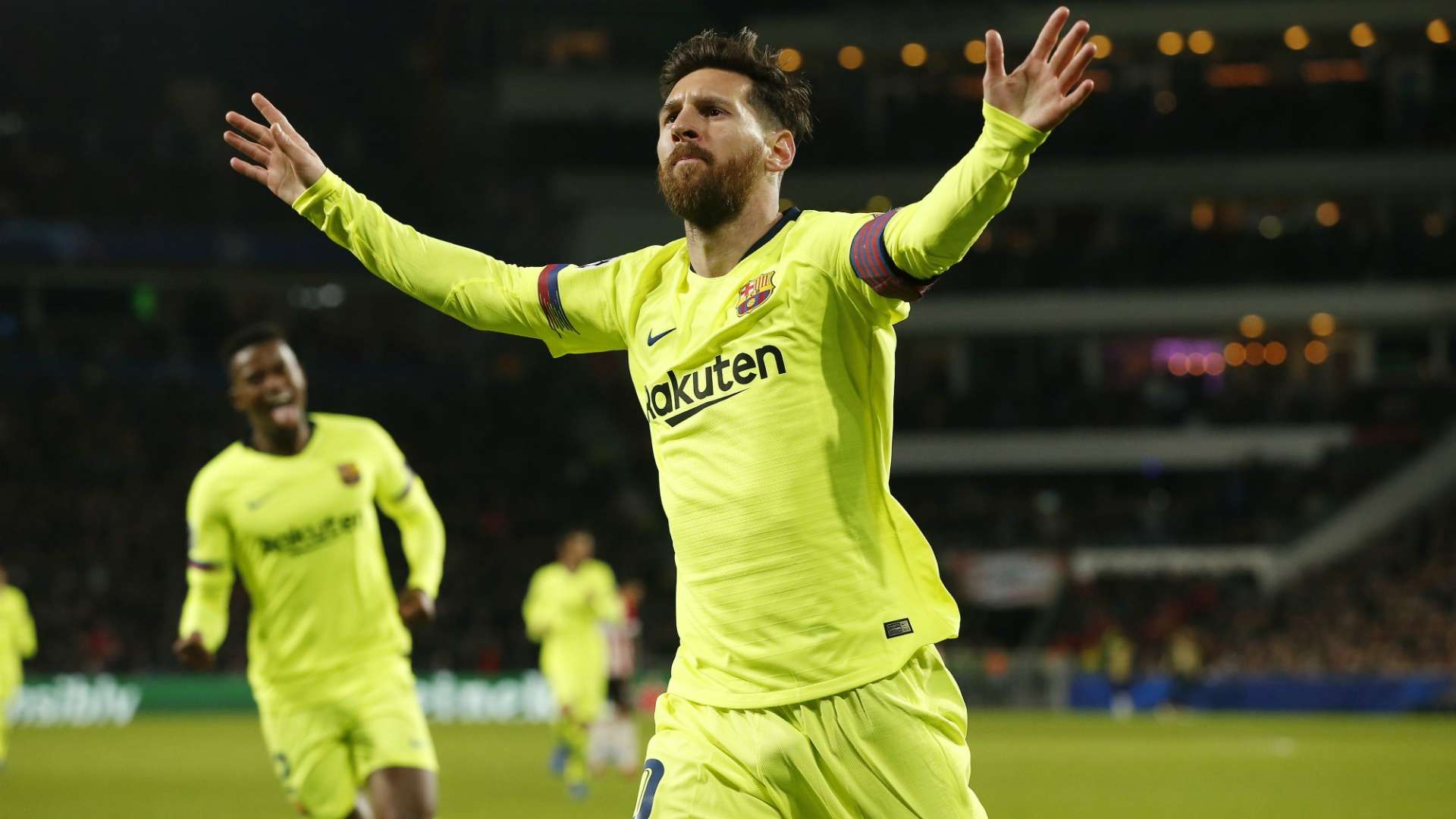 Lionel Messi PSV - Barcelona Champions League 11282018
