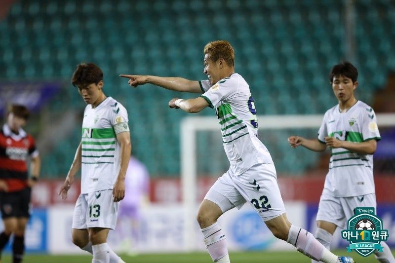 전북 김민혁 득점