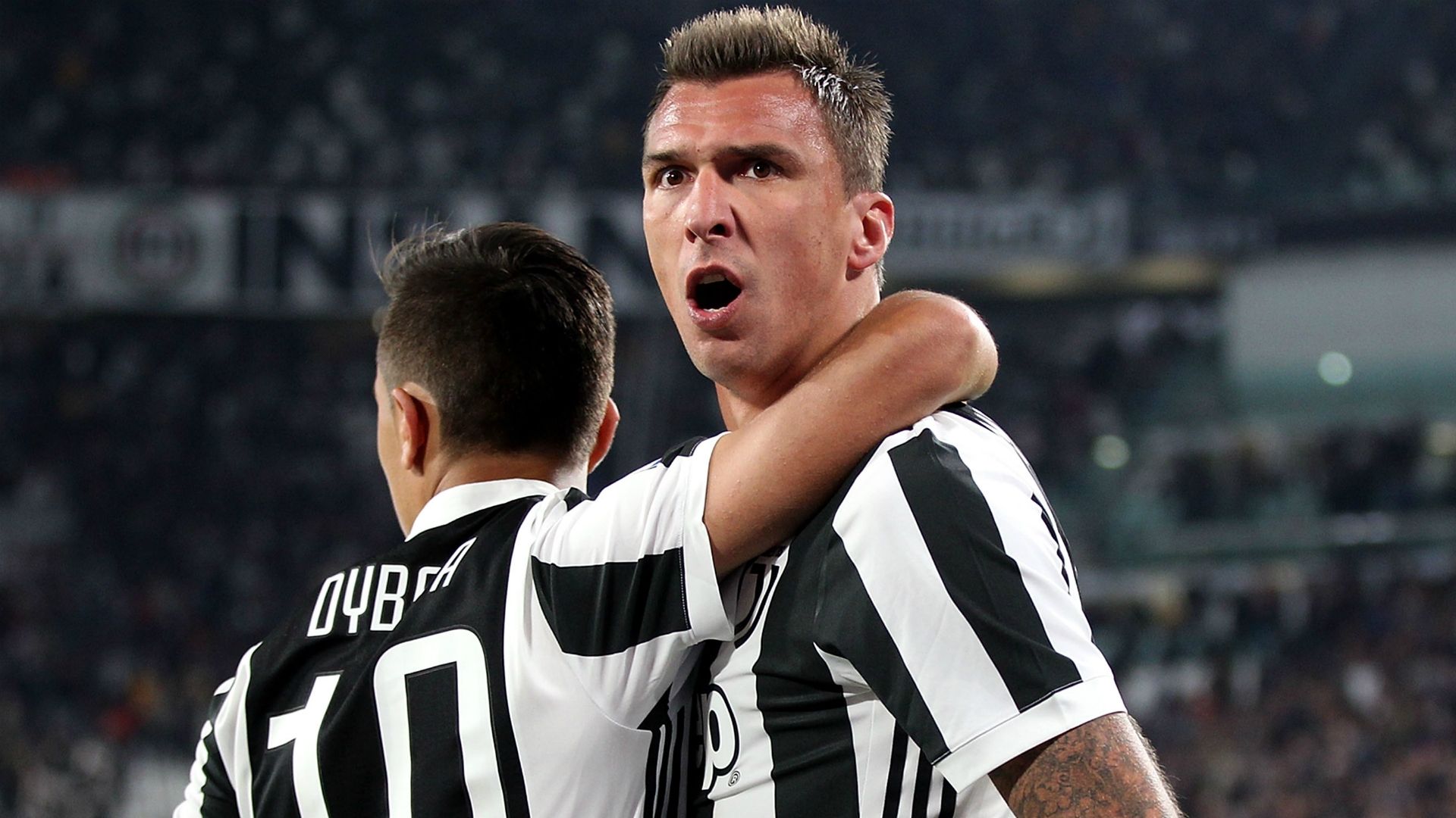 Mandzukic Dybala Juventus Fiorentina Serie A