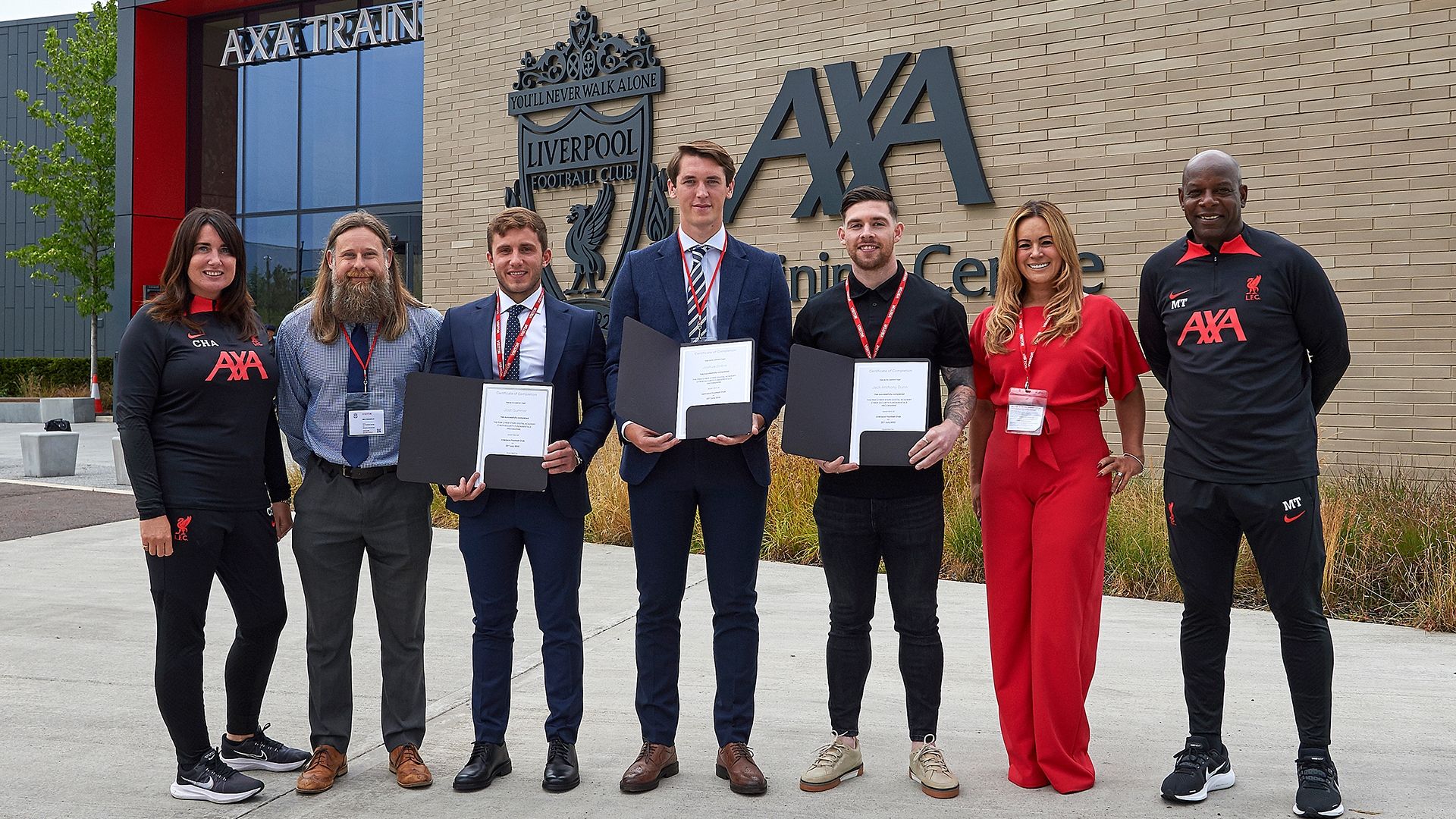 Cyber Stars Liverpool AXA training ground GFX