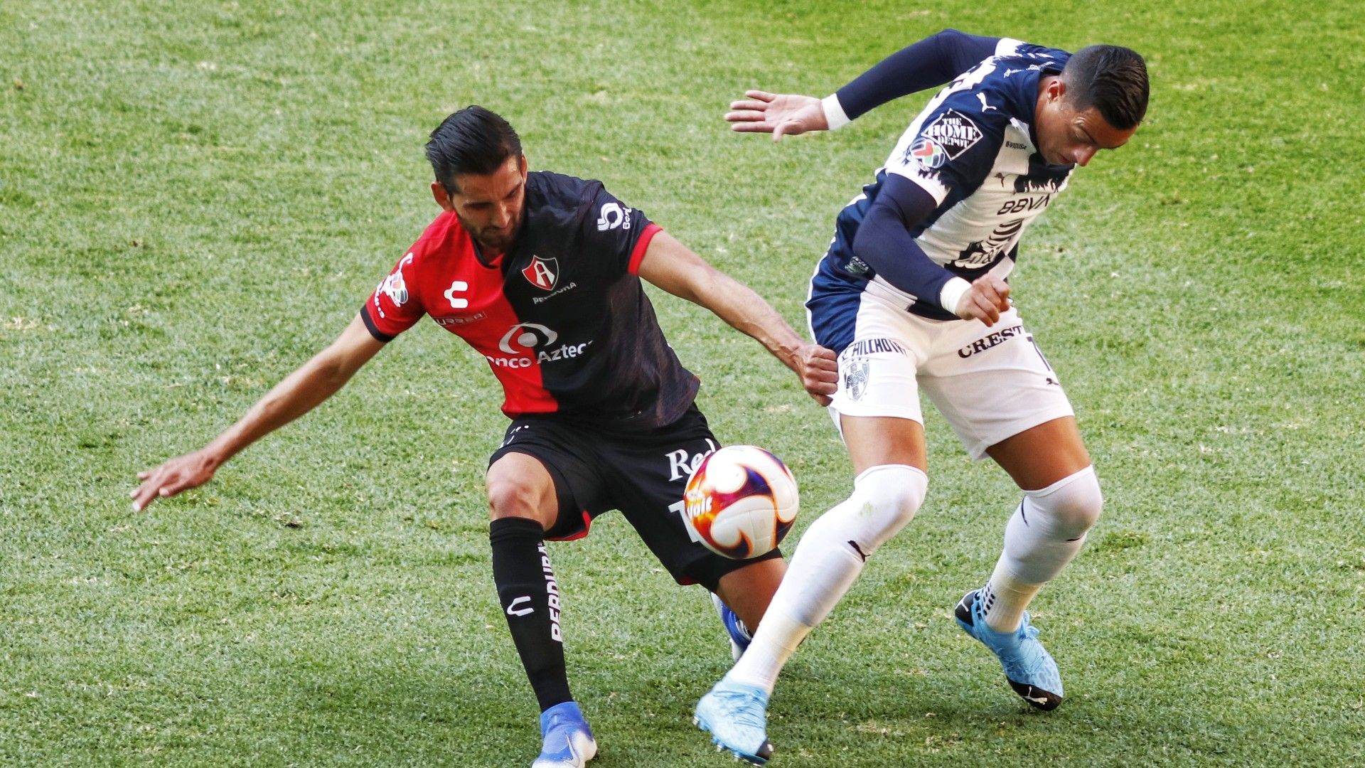 Rogelio Funes Mori Gaddi Aguirre Monterrey vs Atlas Guardianes 2021