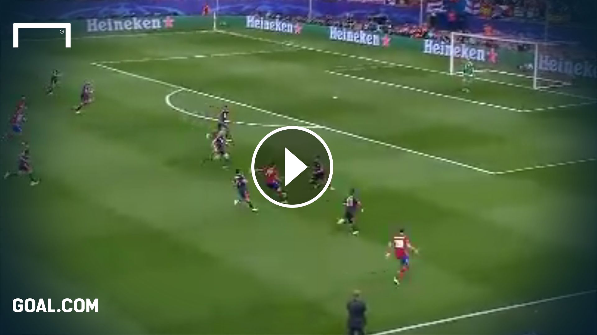 GFX Saul Niguez Bayern Munchen goal