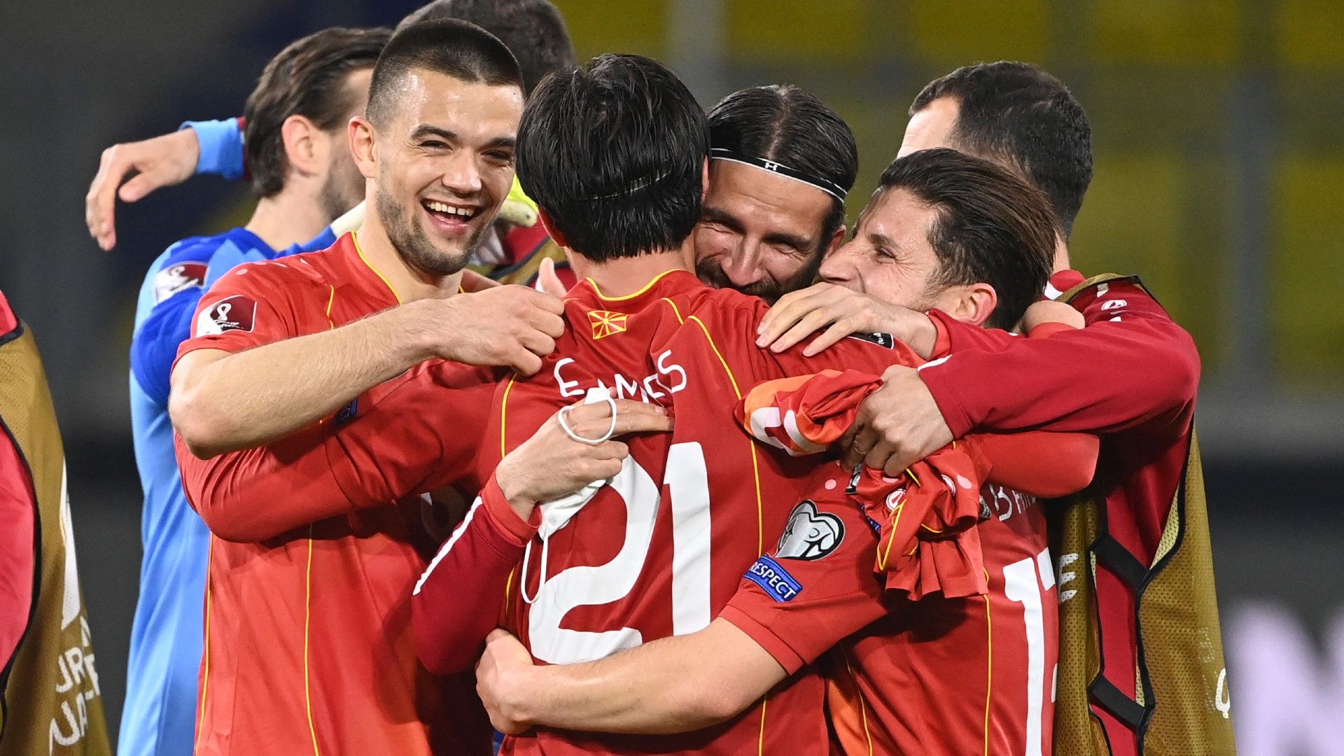 North Macedonia celebrate 2021