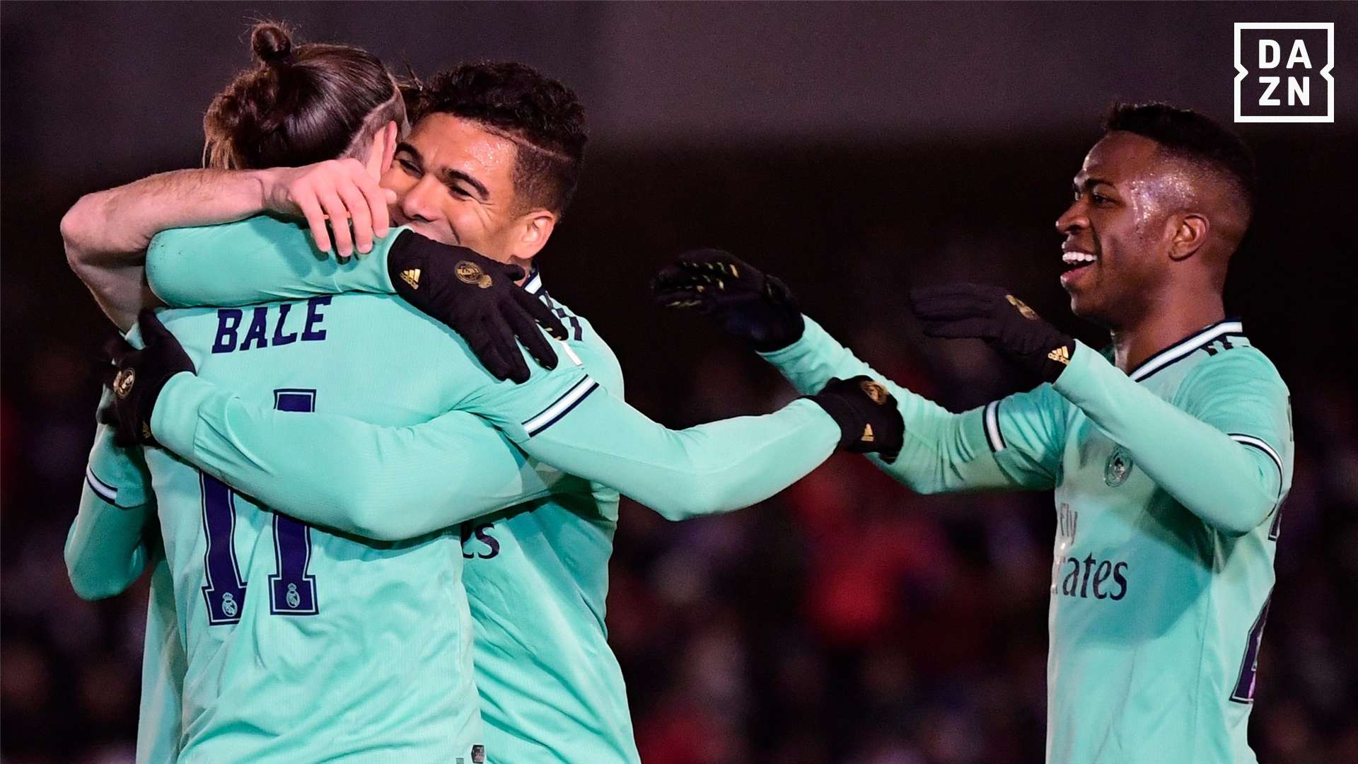 Gareth Bale Casemiro Unionistas Real Madrid DAZN Copa del Rey 22012020