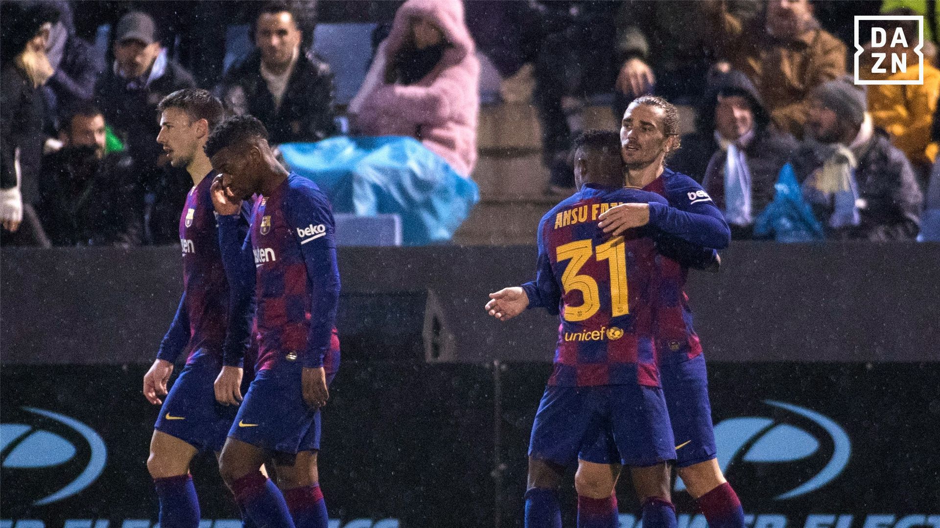 Antoine Griezmann Ansu Fati Ibiza Barcelona DAZN Copa del Rey 22012020