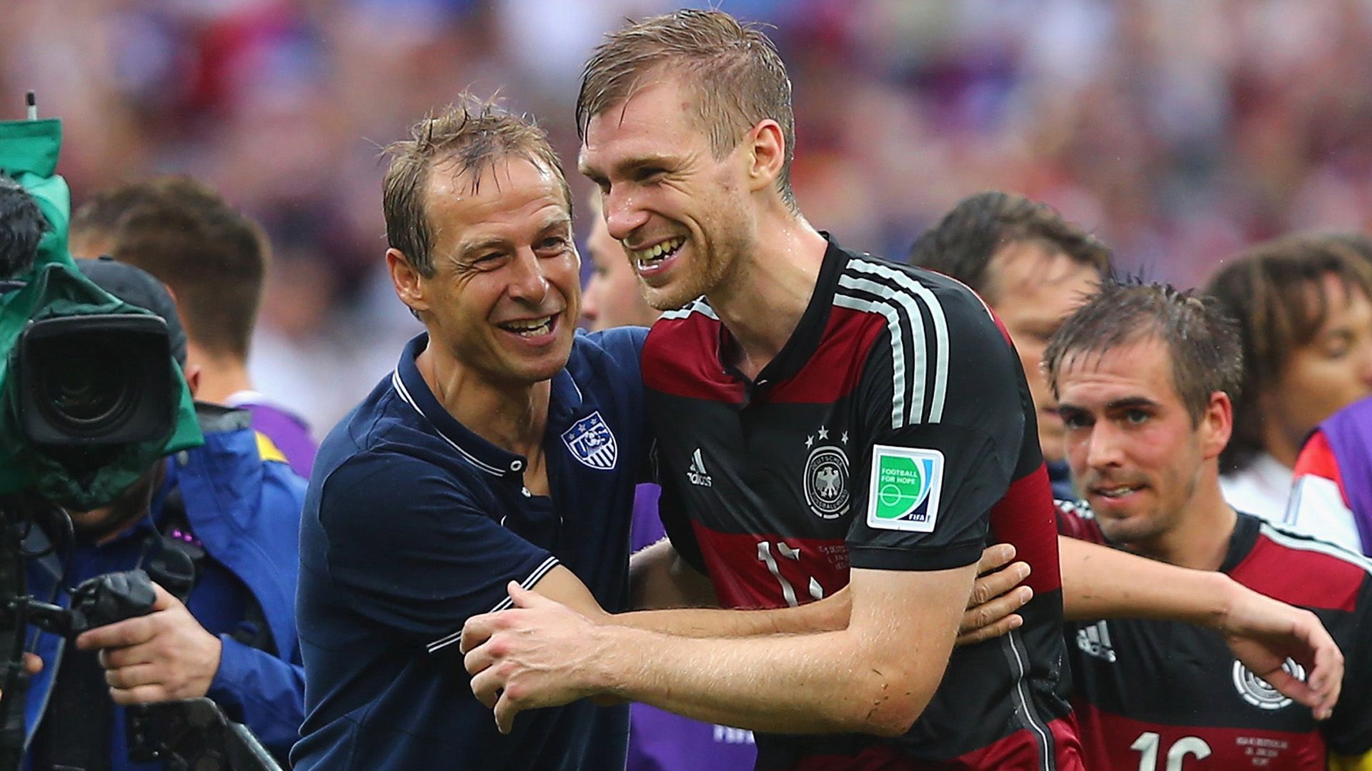 Mertesacker Klinsmann 2014