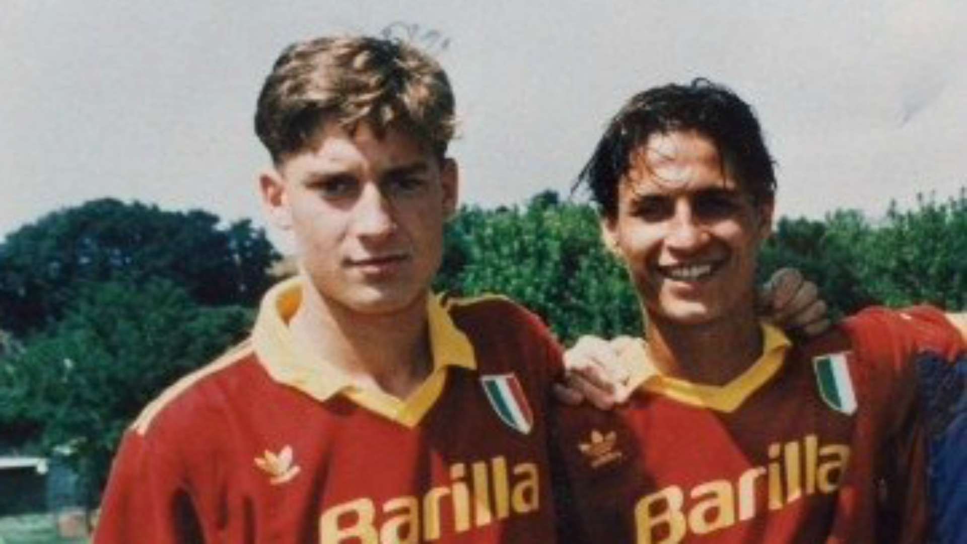 Francesco Totti Rossi AS Roma Youth