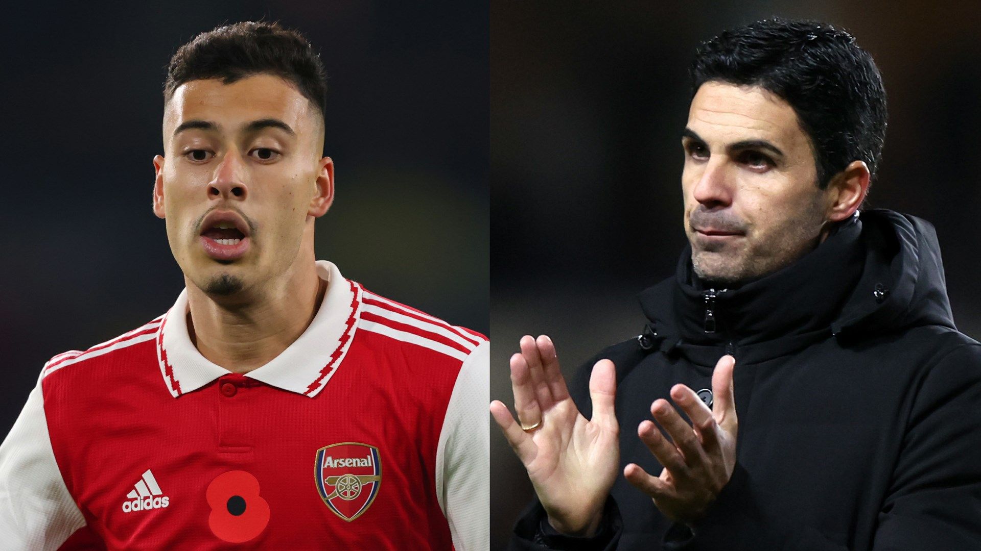 Gabriel Martinelli Mikel Arteta Arsenal 2022-23