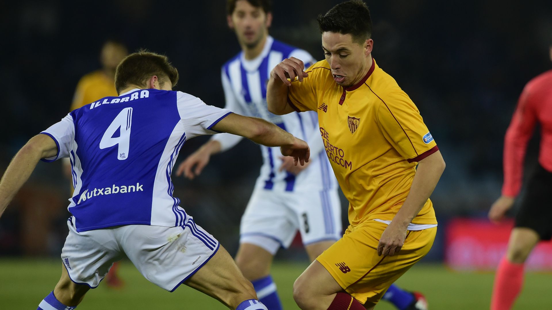 Asier Illarramendi Samir Nasri Real Sociedad Sevilla La Liga
