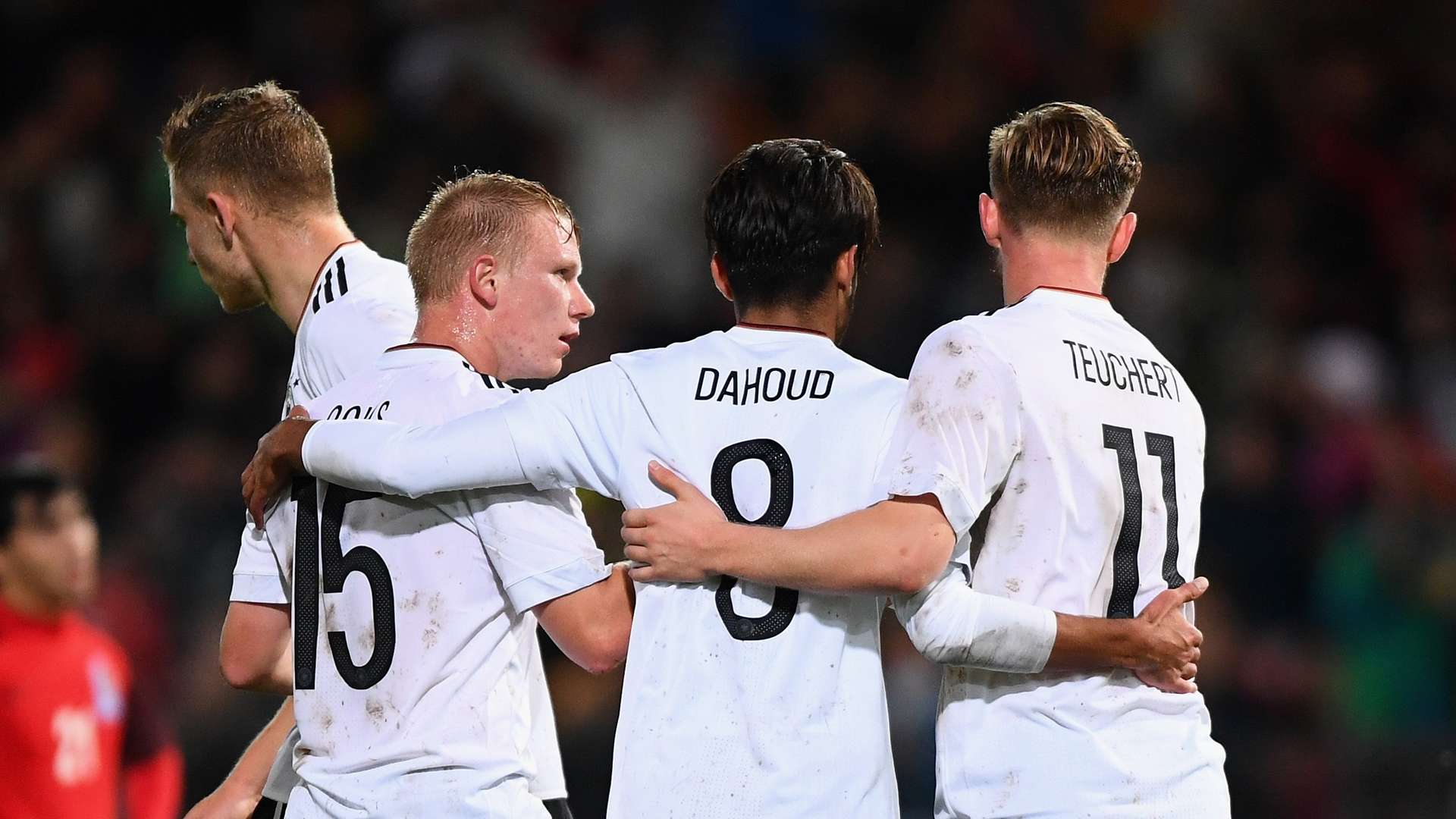 Teucher Ochs Dahoud Germany U21 Azerbaijan 10062017