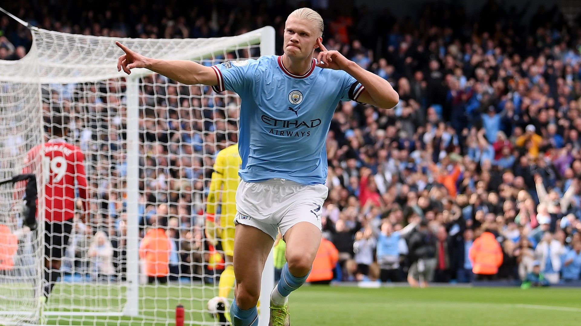 Erling Haaland Man City Man Utd