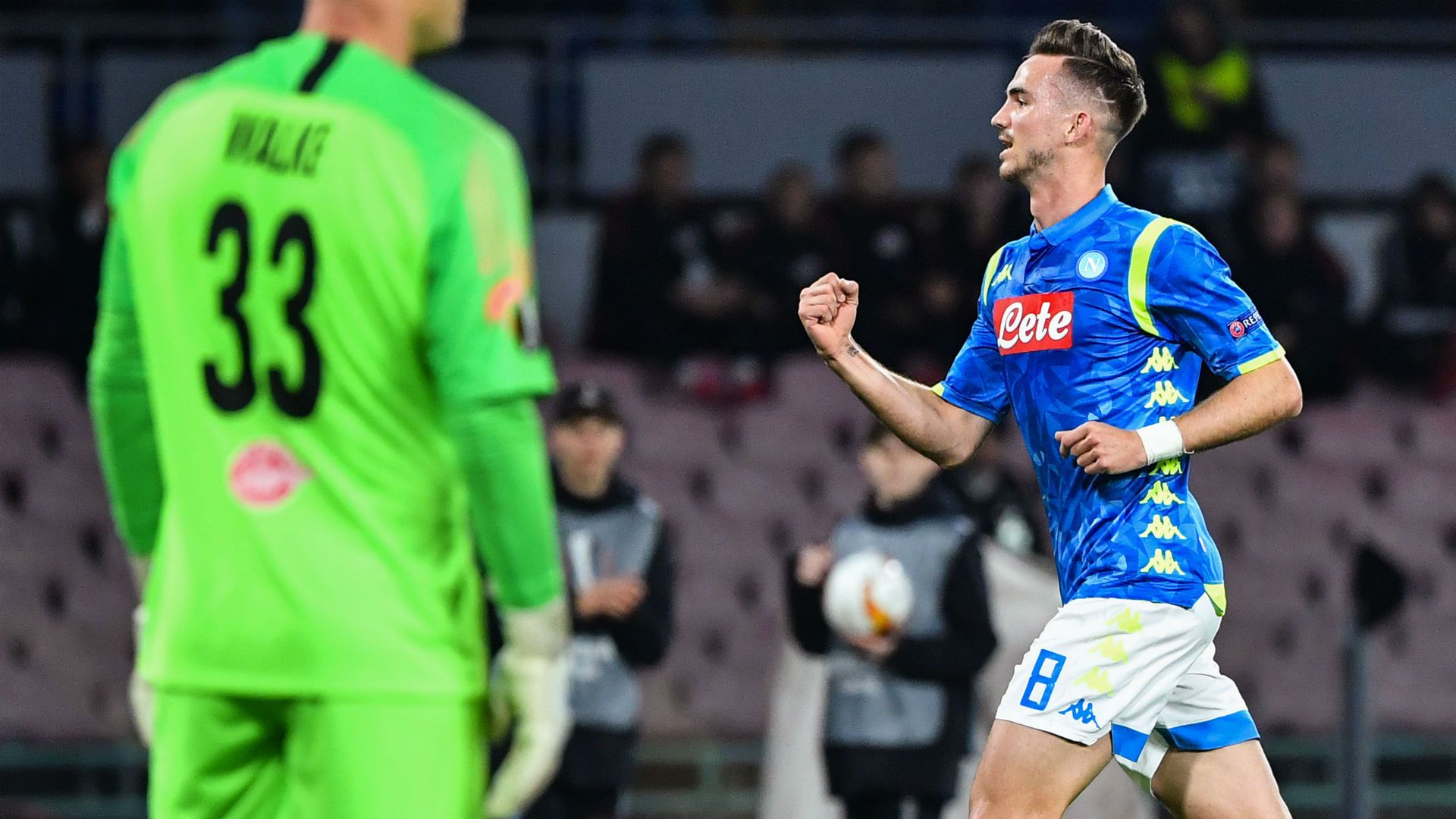 Fabian Ruiz Napoli Salzburg Europa League