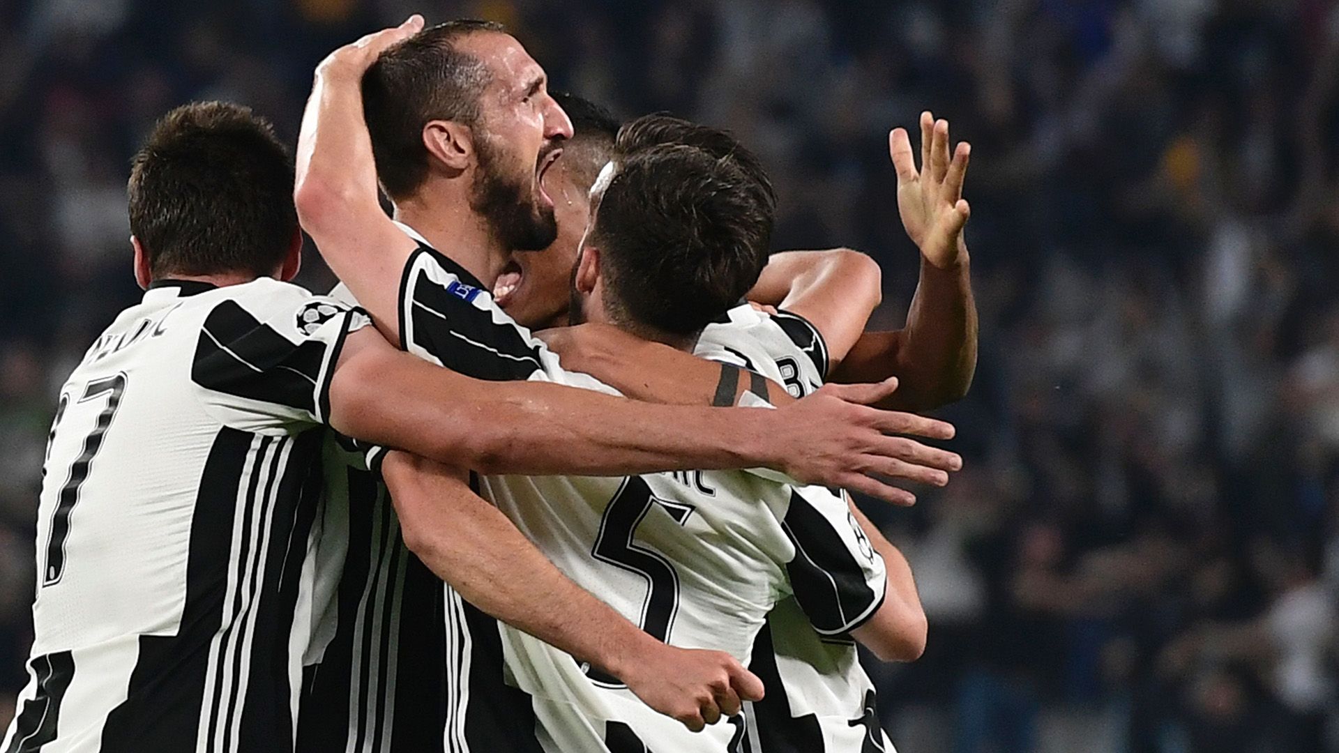 Giorgio Chiellini Juventus Barcellona Champions League