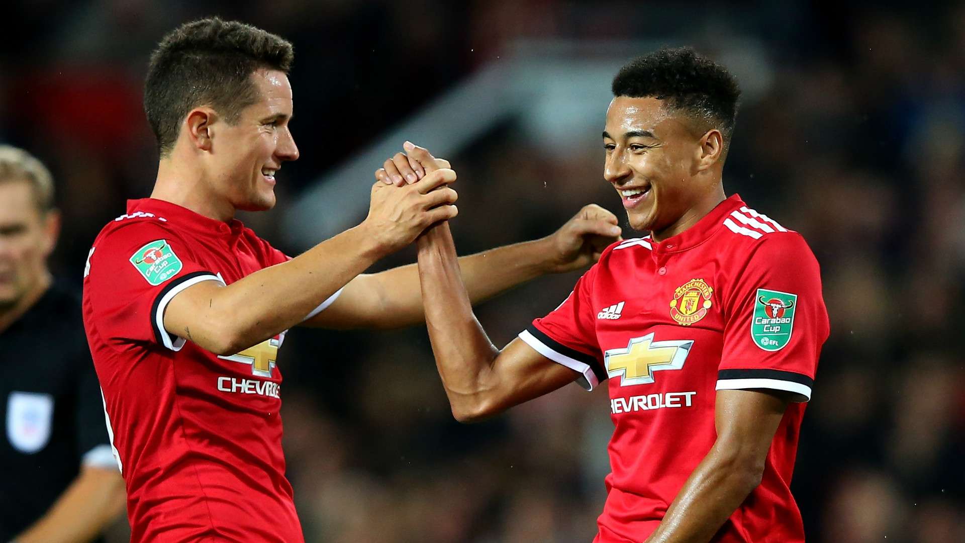 Ander Herrera Jesse Lingard Manchester United