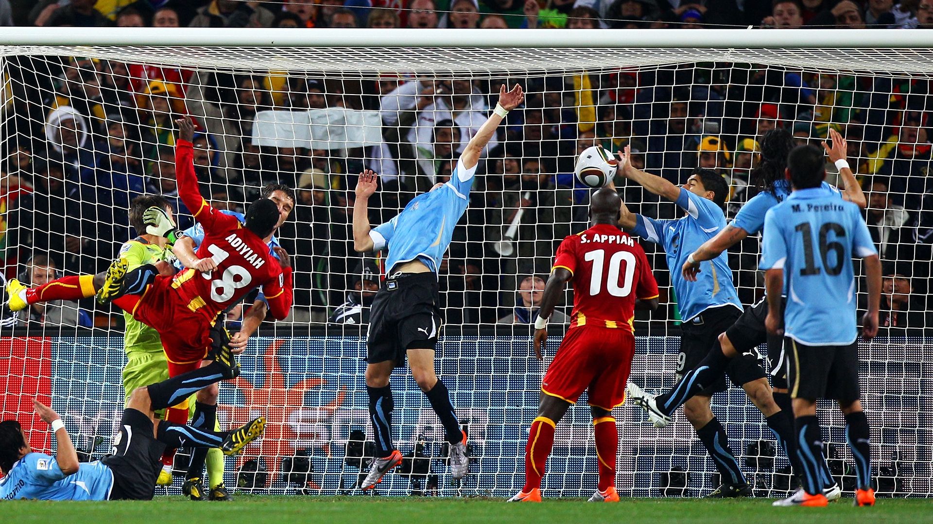 Luis Suarez Uruguay Ghana 2010 World Cup
