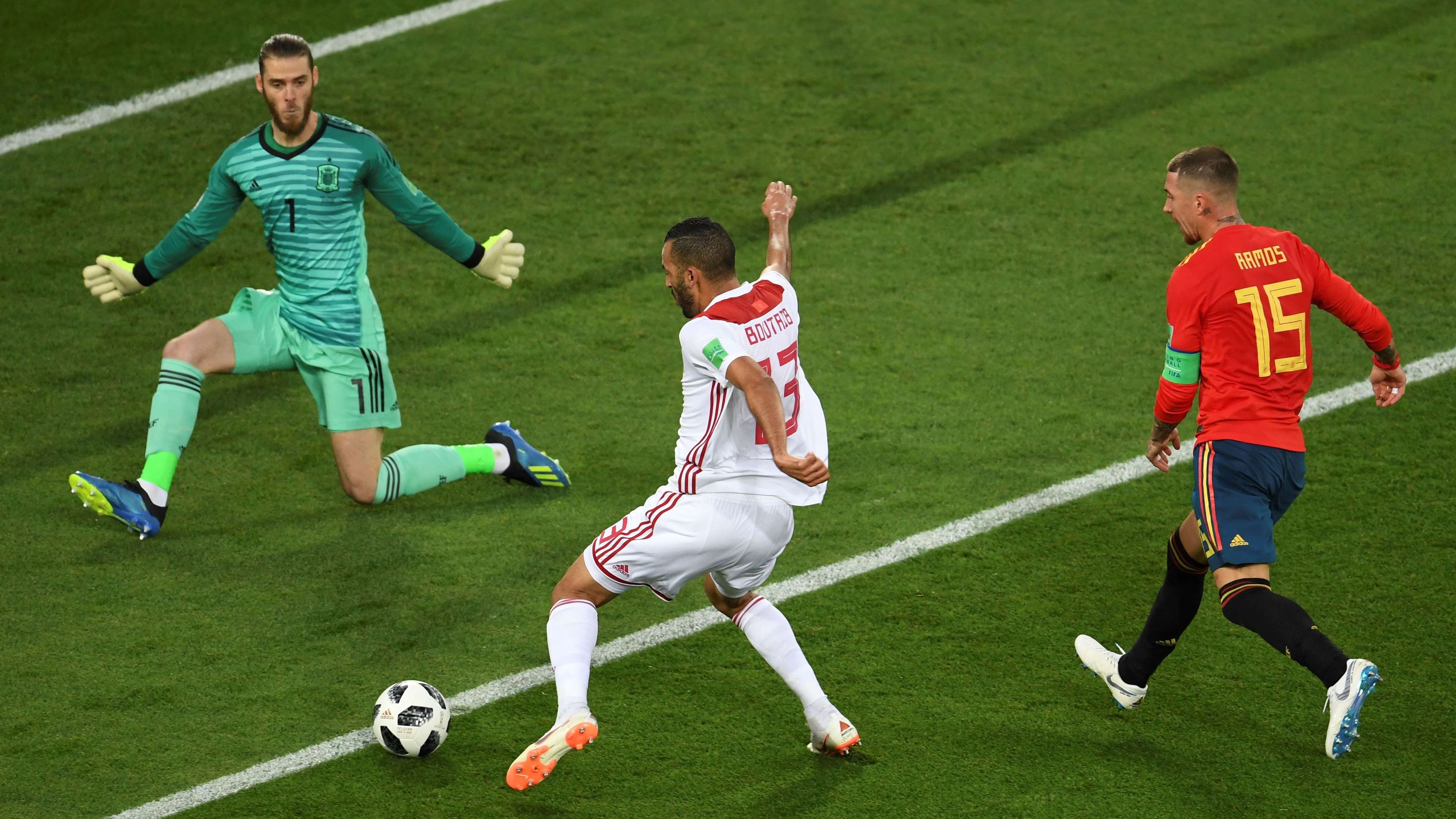 Khalid Boutaib David de Gea Spain Morocco España Marruecos 25062018