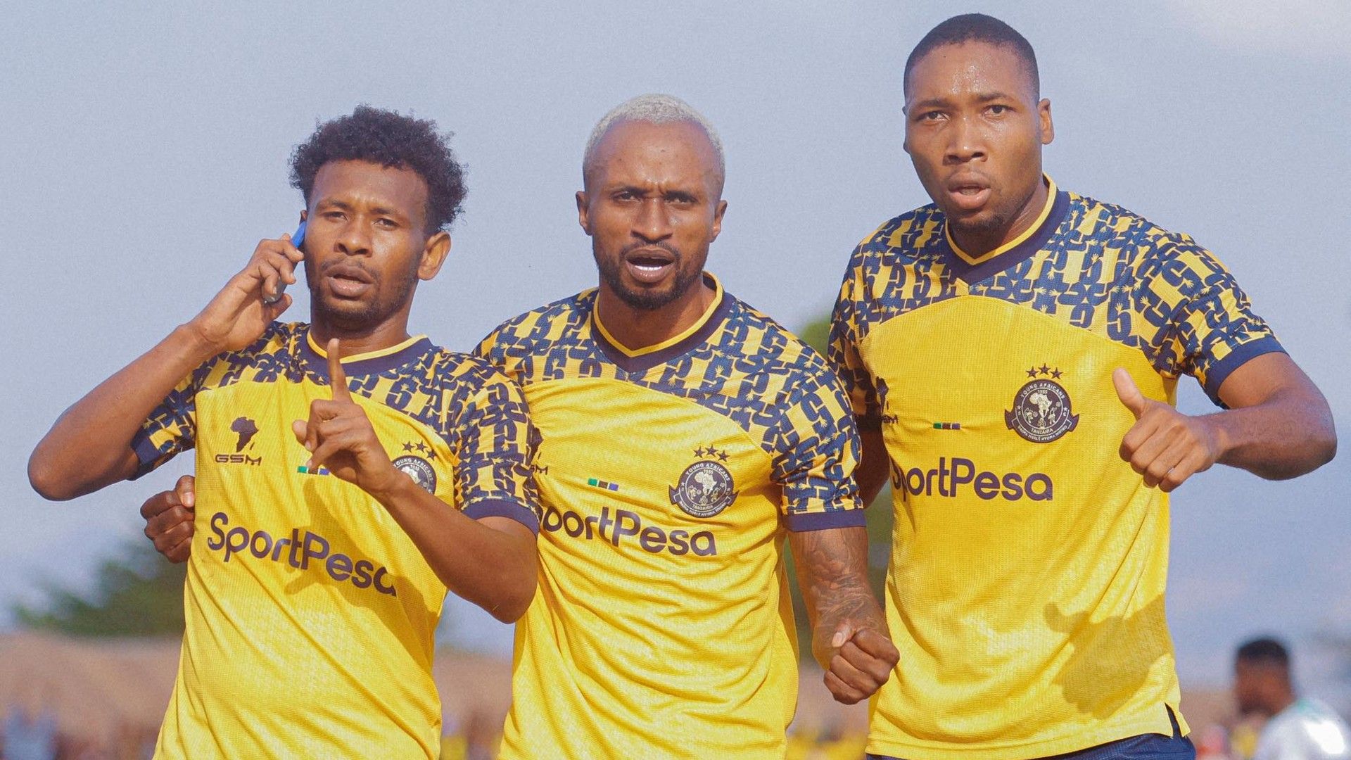 Mudathir Yahya, Pacôme Zouzoua & Clement Mzize, Young Africans, 2025 