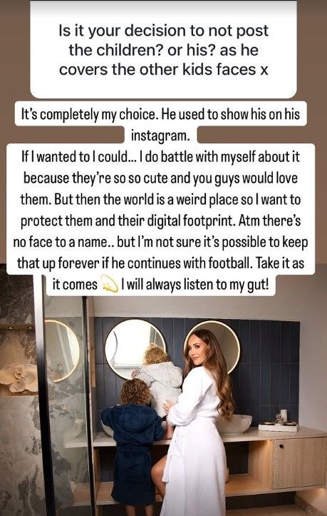 Lauryn Goodman kids explainer