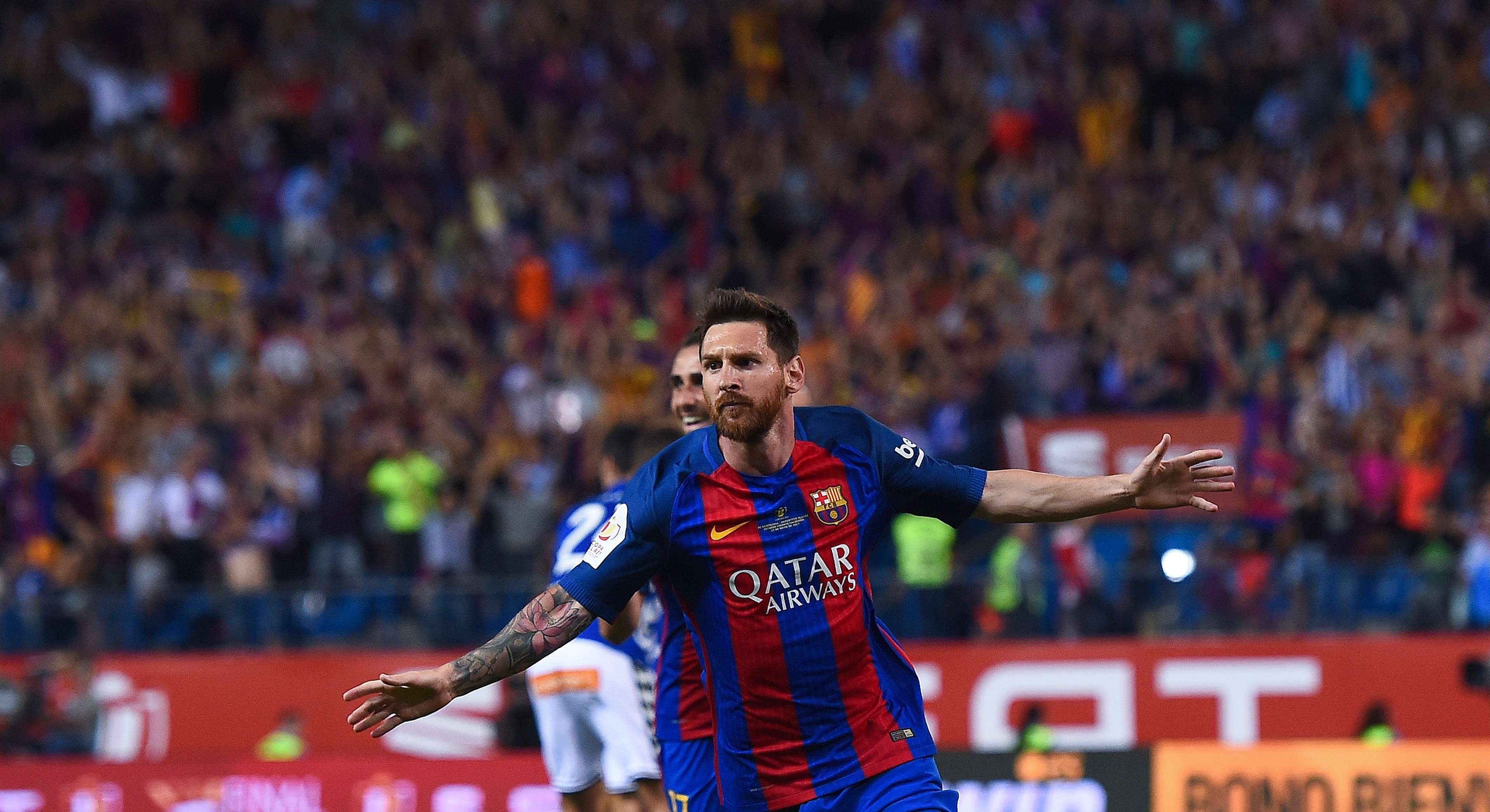 Lionel Messi Barcelona Alaves Copa del Rey