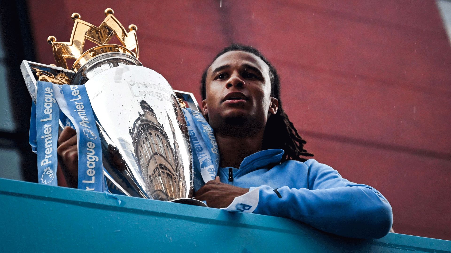 Nathan Ake Premier league Pokal Trophy