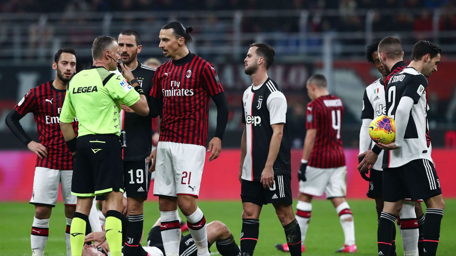 Zlatan Ibrahimovic Milan Juventus