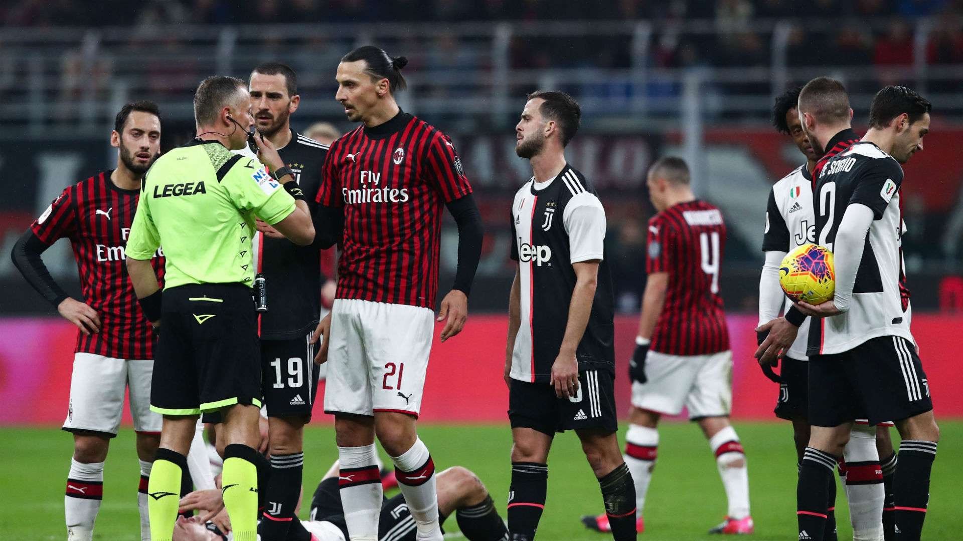 Zlatan Ibrahimovic Milan Juventus