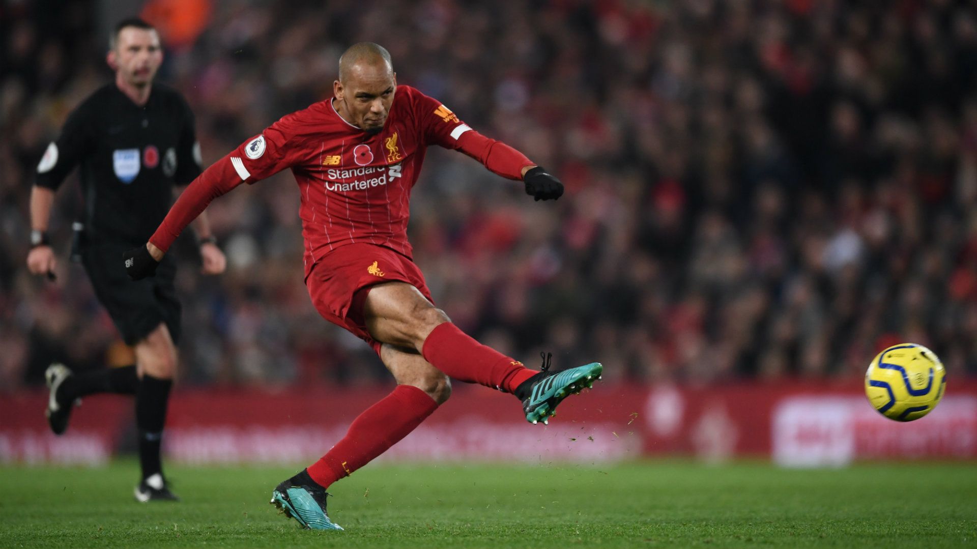 Fabinho Liverpool vs Man City 2019-20