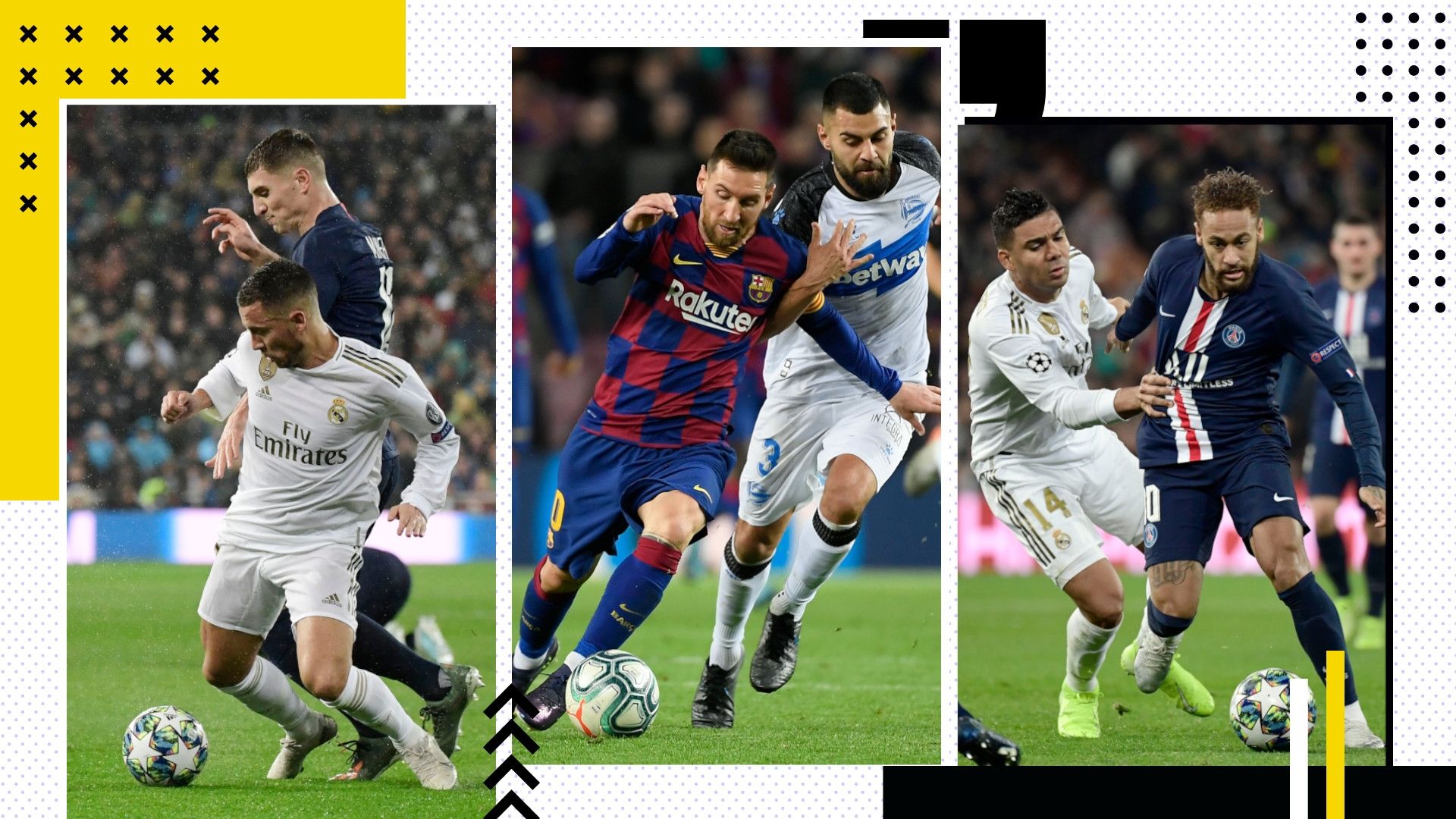 Neymar, Lionel Messi, Eden Hazard most fouled players