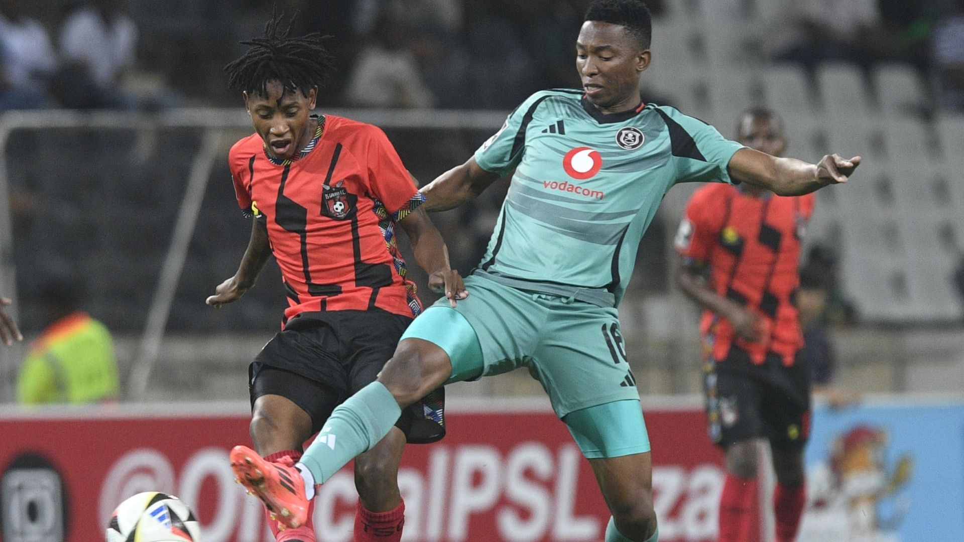 Thalente Mbatha and Puso Dithejane, Orlando Pirates vs TS Galaxy