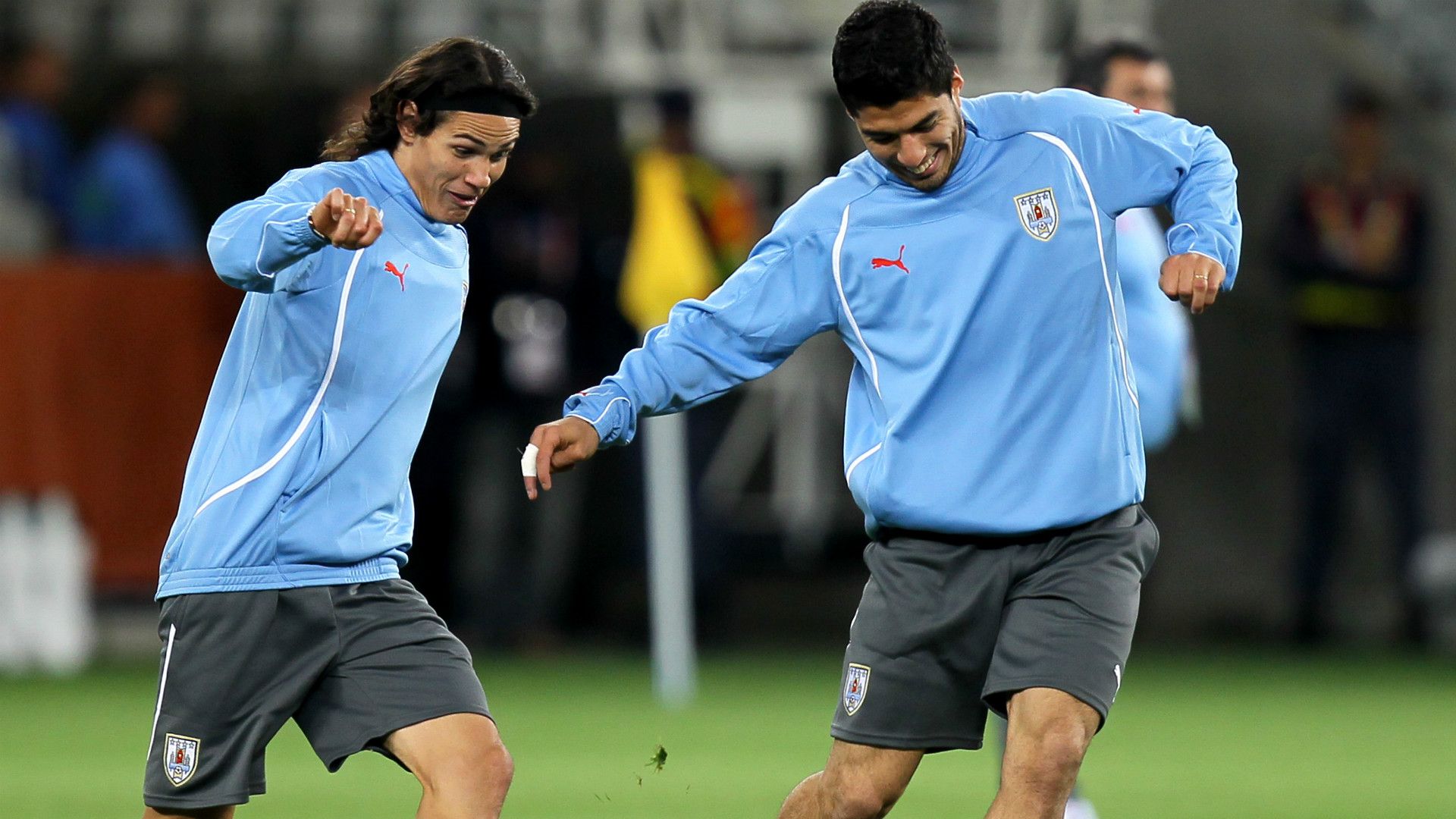 Edinson Cavani Luis Suarez 2010