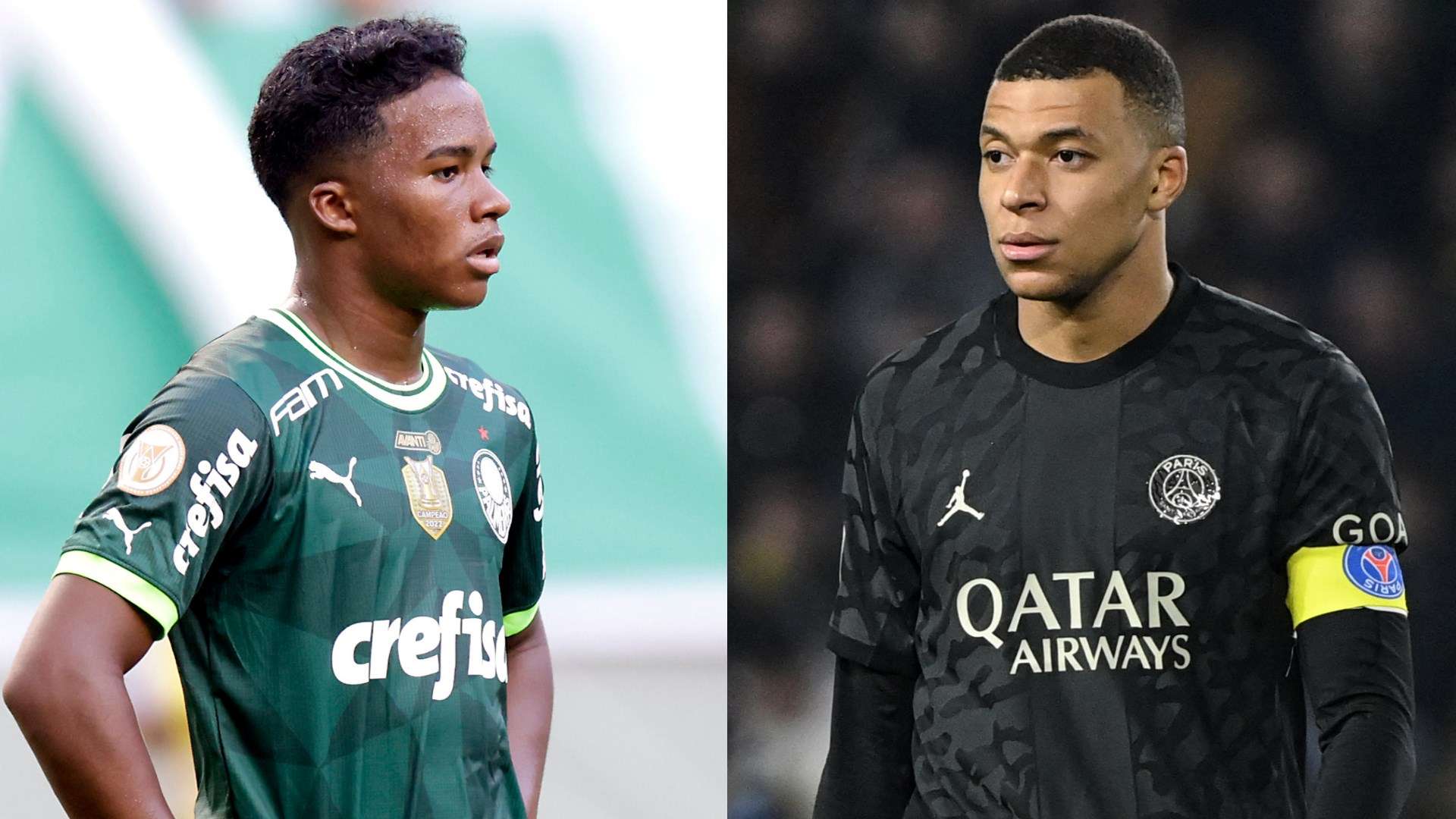Endrick Kylian Mbappe split