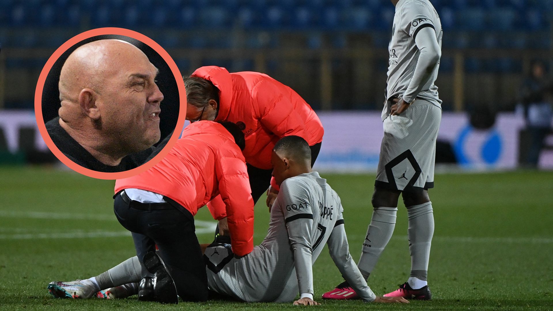 Frédéric Antonetti Blessure Mbappé Montpellier PSG