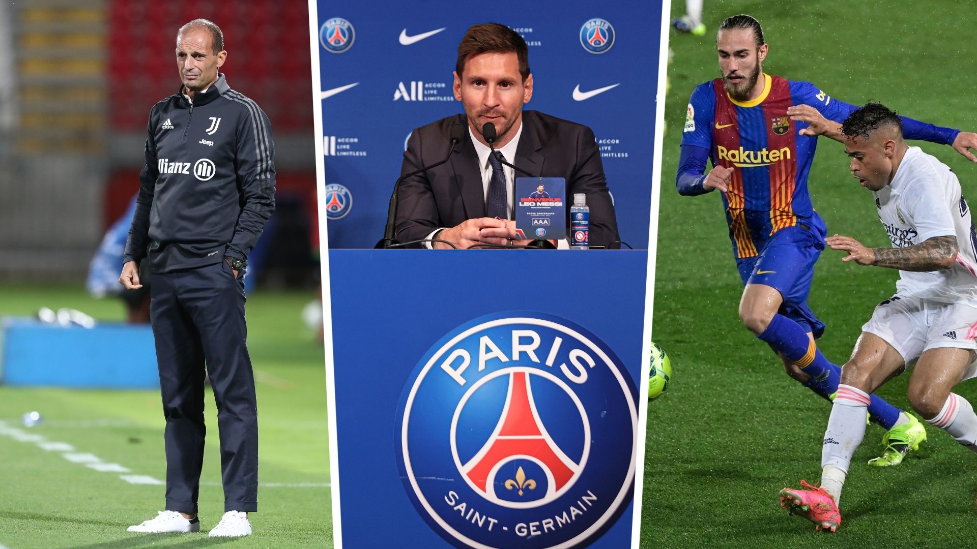 Allegri Messi Mengueza Mariano Diaz