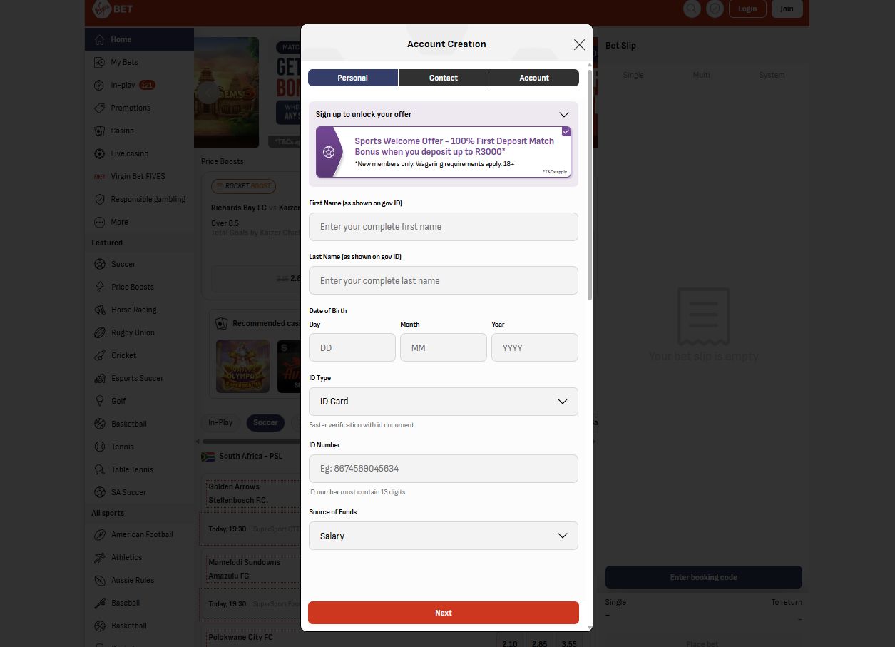virgin-bet-registration-form