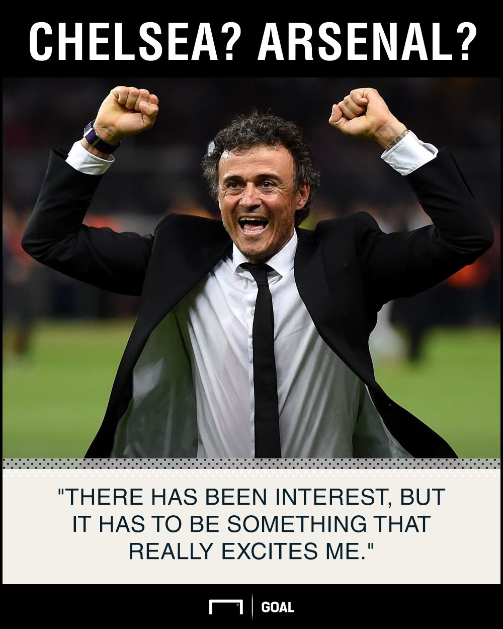 Luis Enrique waiting on exciting offer