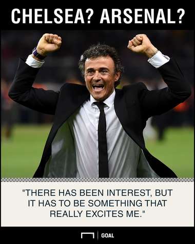 Luis Enrique waiting on exciting offer