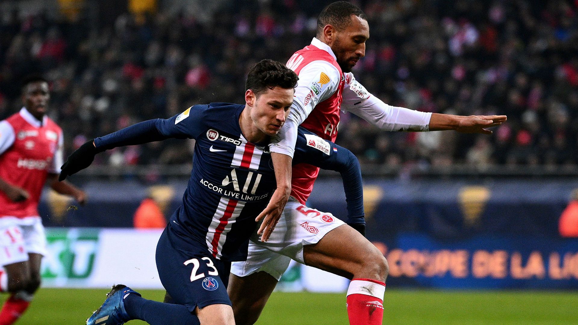 Julian Draxler  Reims PSG Coupe de la Ligue 22012020