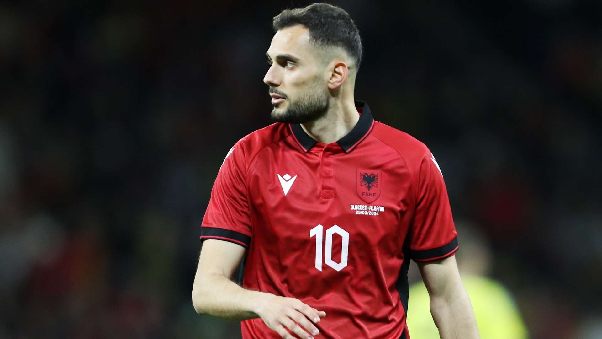 Nedim Bajrami of Albania
