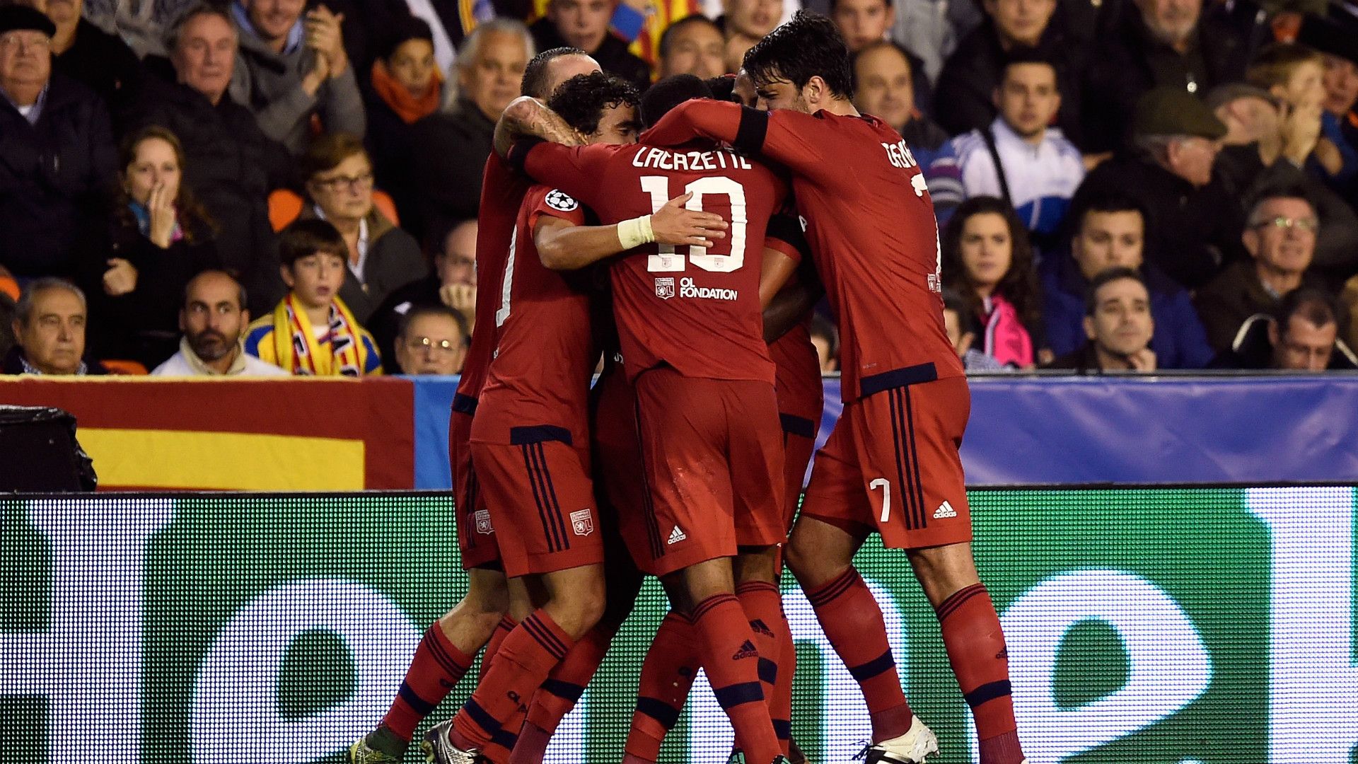 Valencia Olympique Lyon Champions League