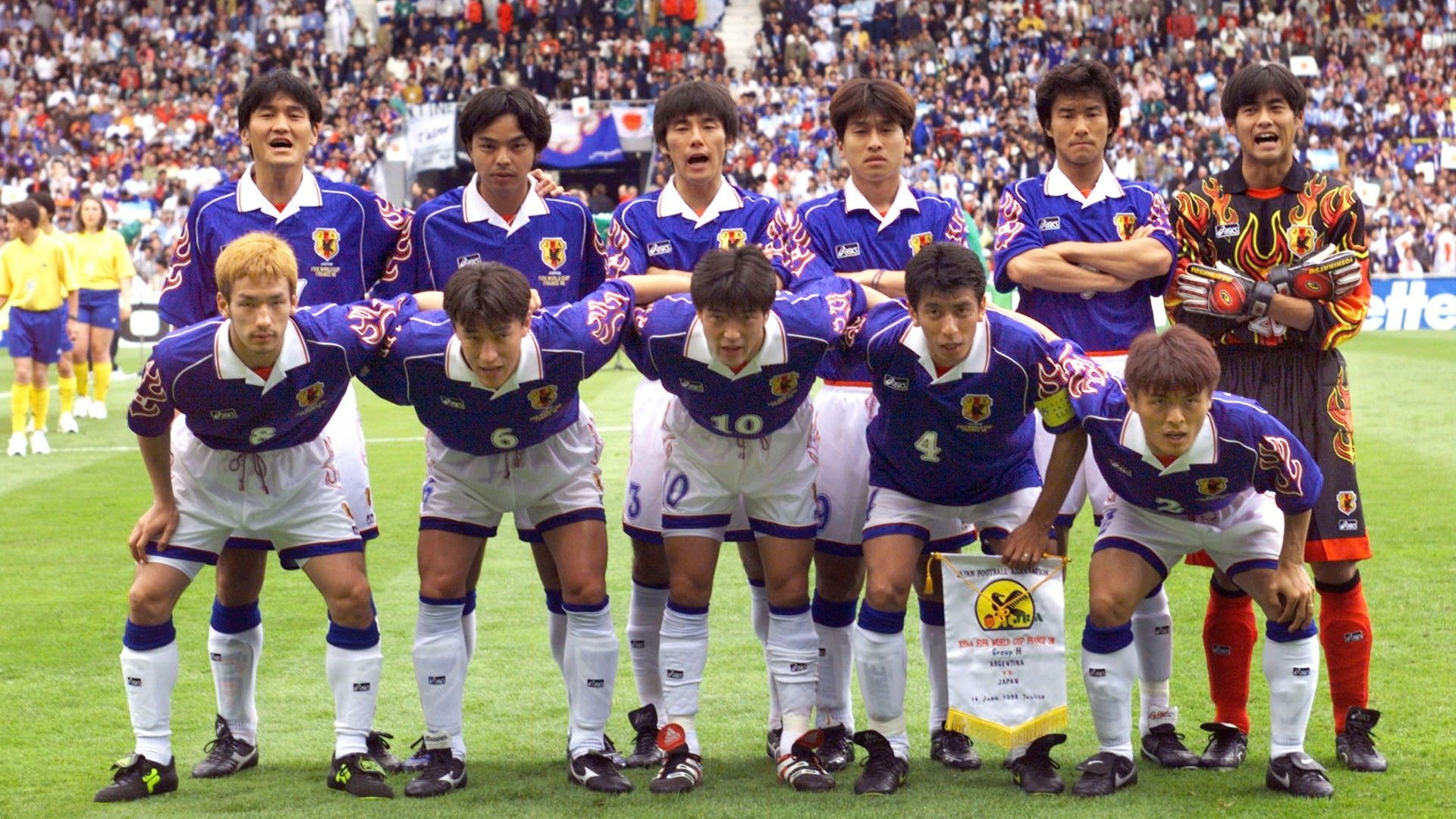 サッカーサッカー日本代表 1998 ユニフォームレプリカ