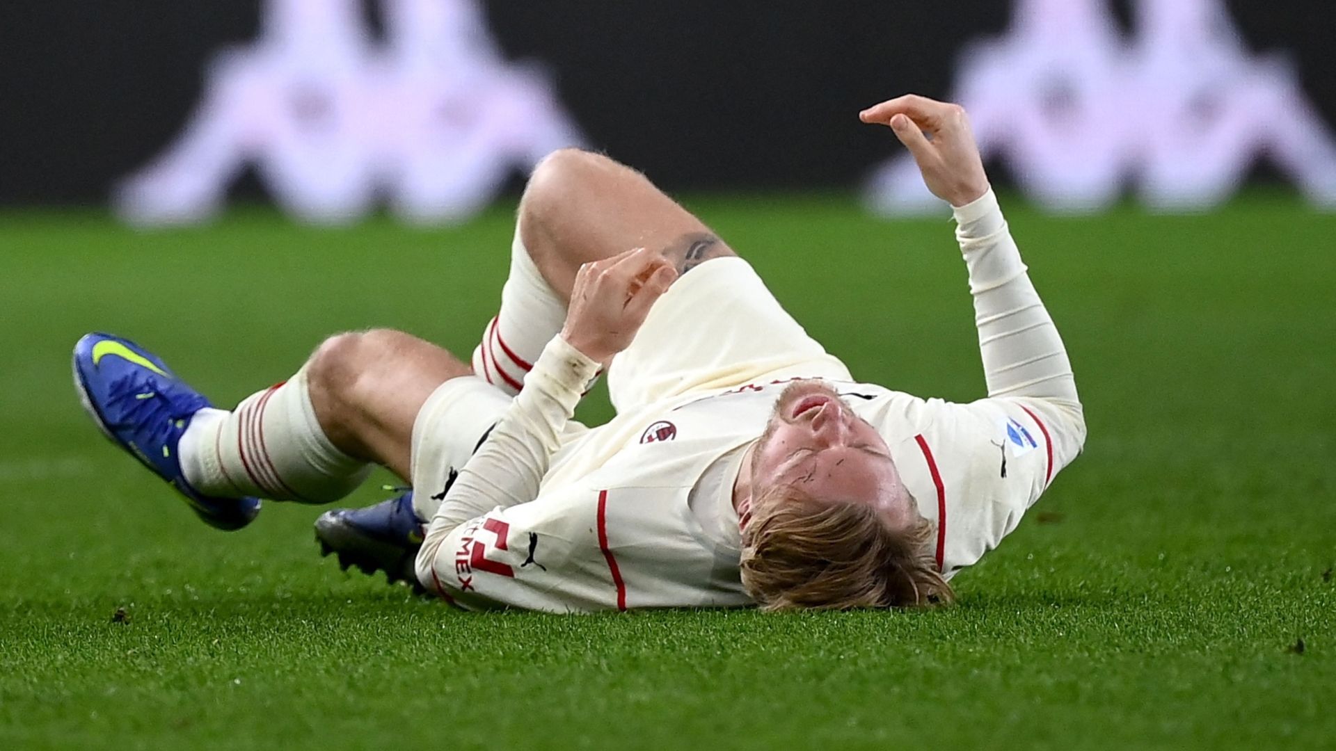 Kjaer injury Genoa Milan