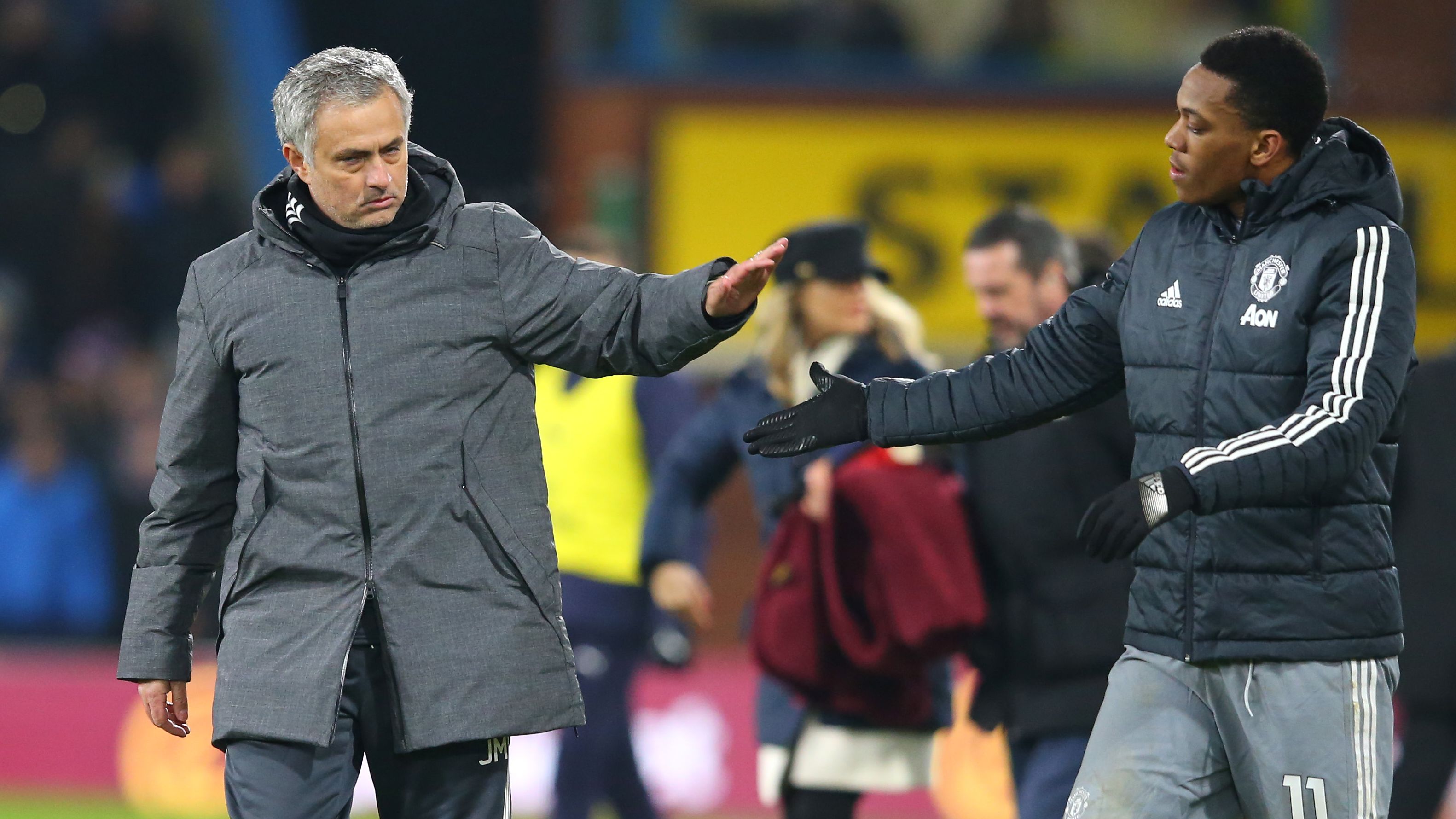 Anthony Martial Jose Mourinho