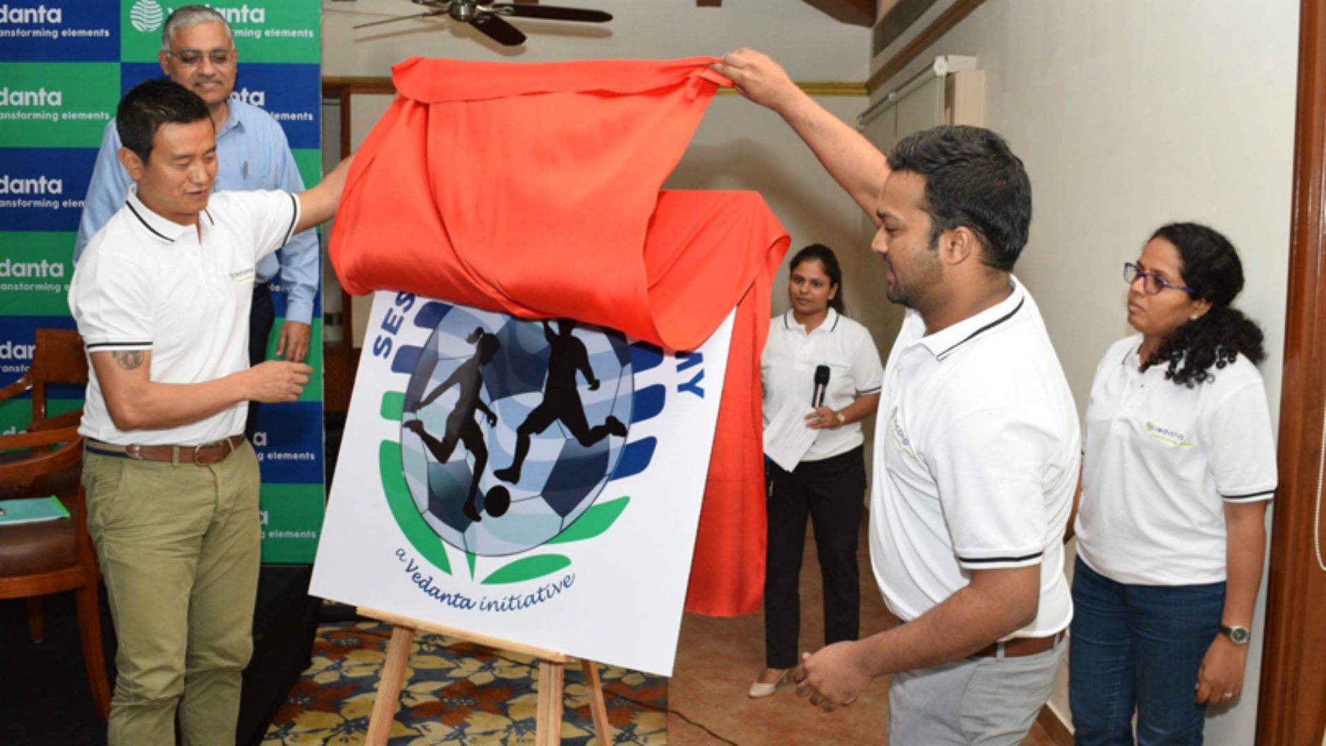 Baichung Bhutia Vedanta launches SESA Football Academy