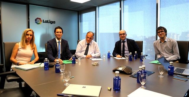 Futbolistas ON reunión con LaLiga