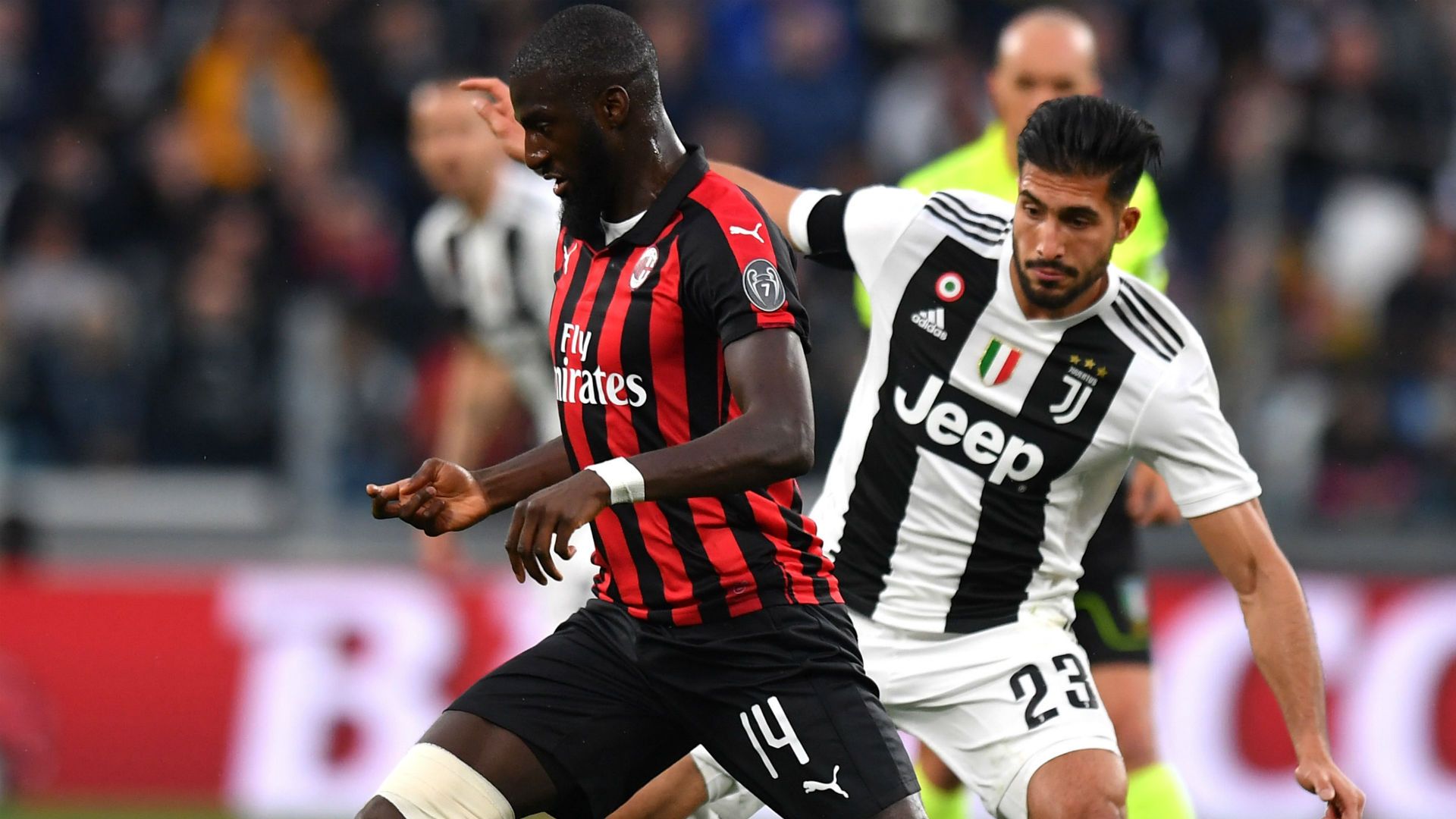 Bakayoko Emre Can Juventus Milan Serie A