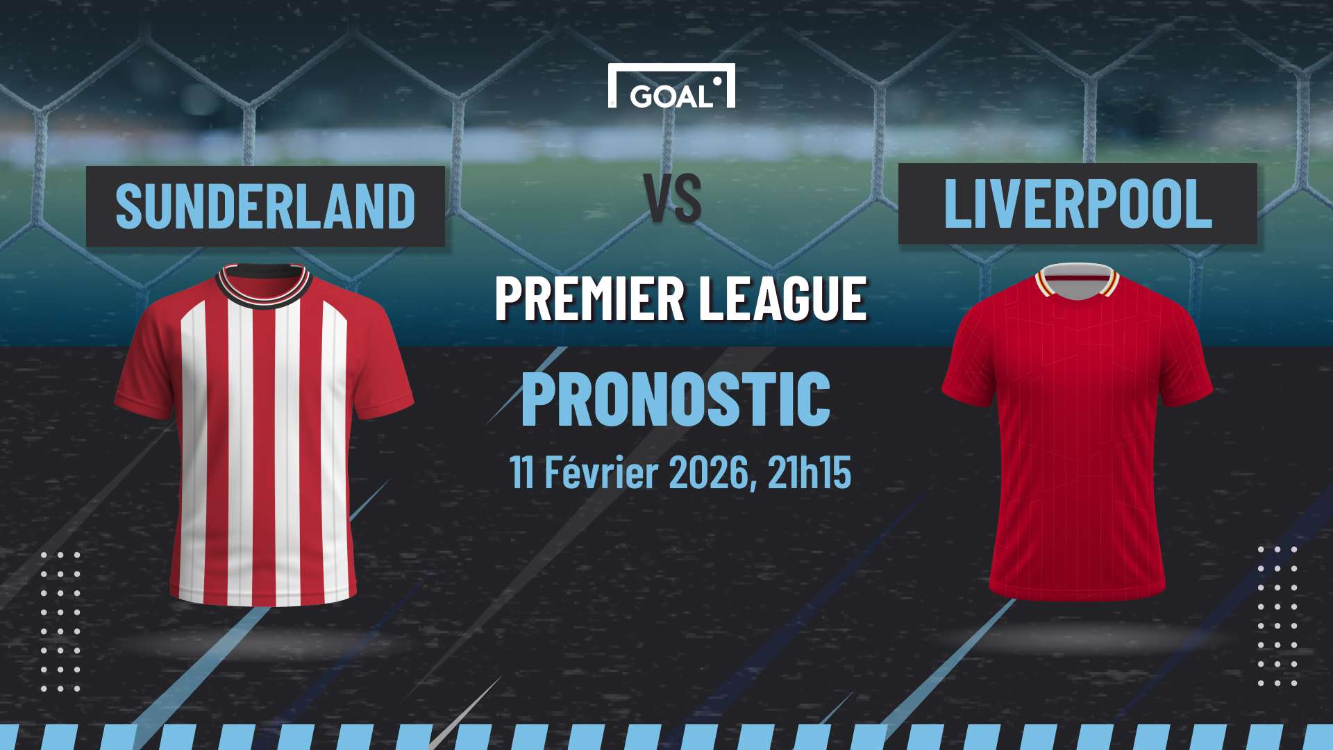 Pronostic Sunderland vs Liverpool