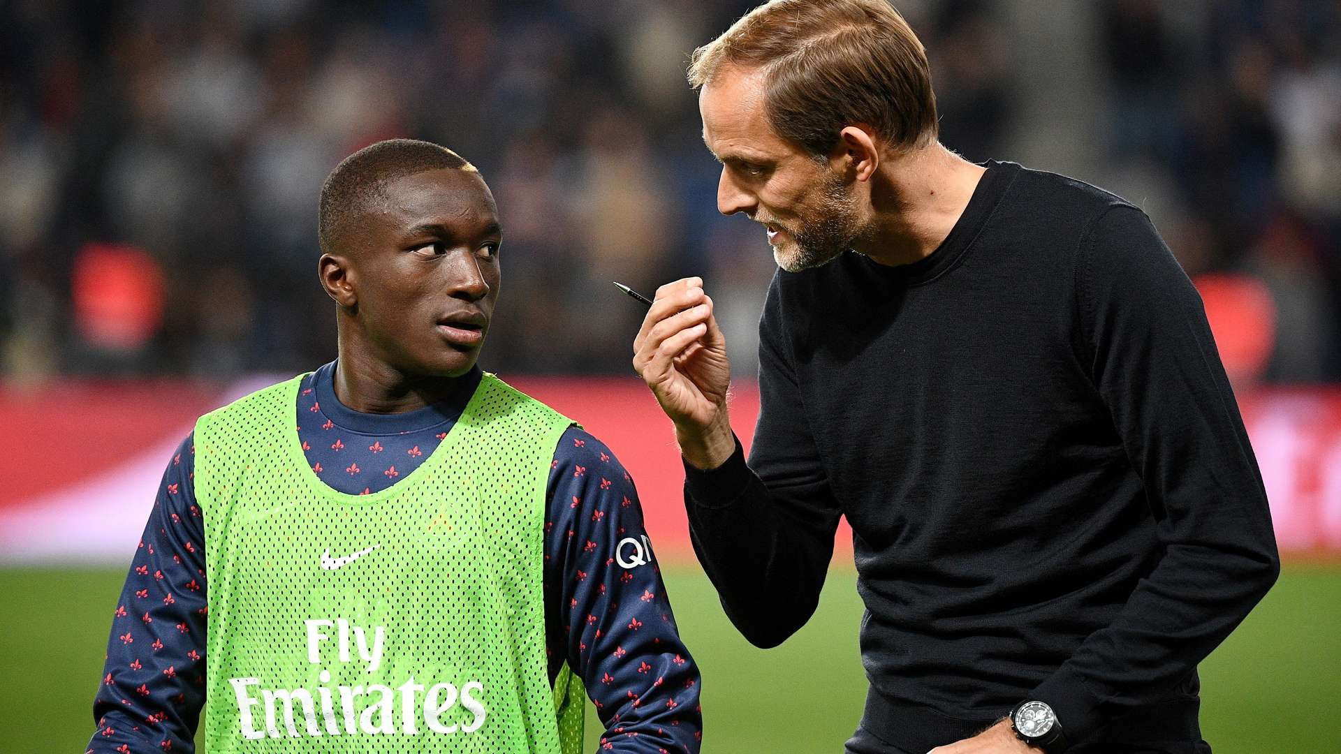 Moussa Diaby Thomas Tuchel PSG