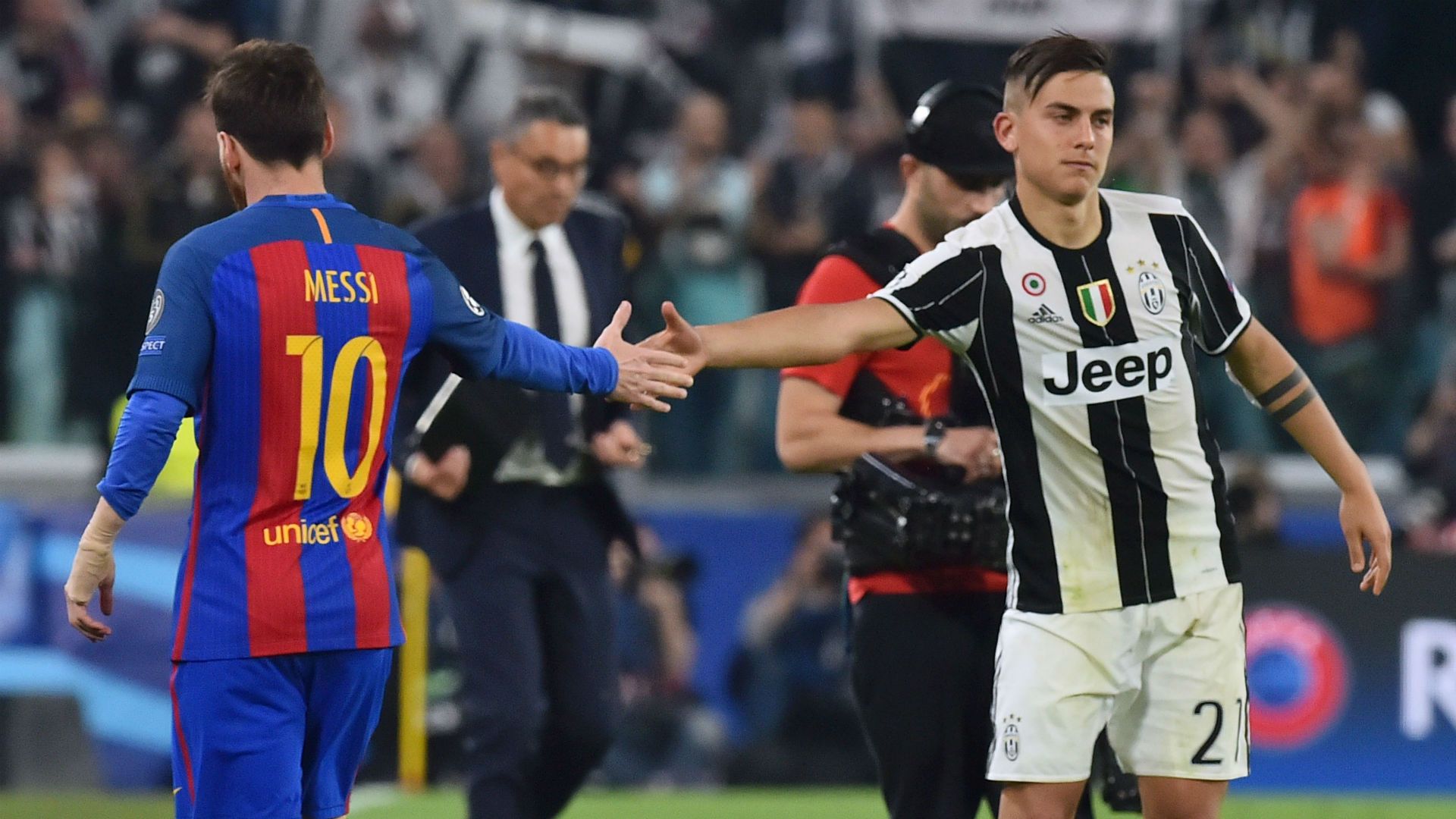 Lionel Messi Barcelona Paulo Dybala Juventus